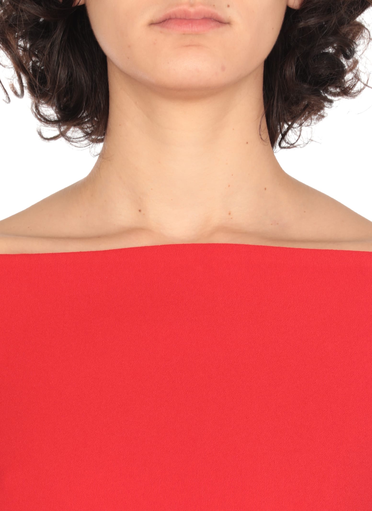Solace London Amalie Maxi Dress In Red