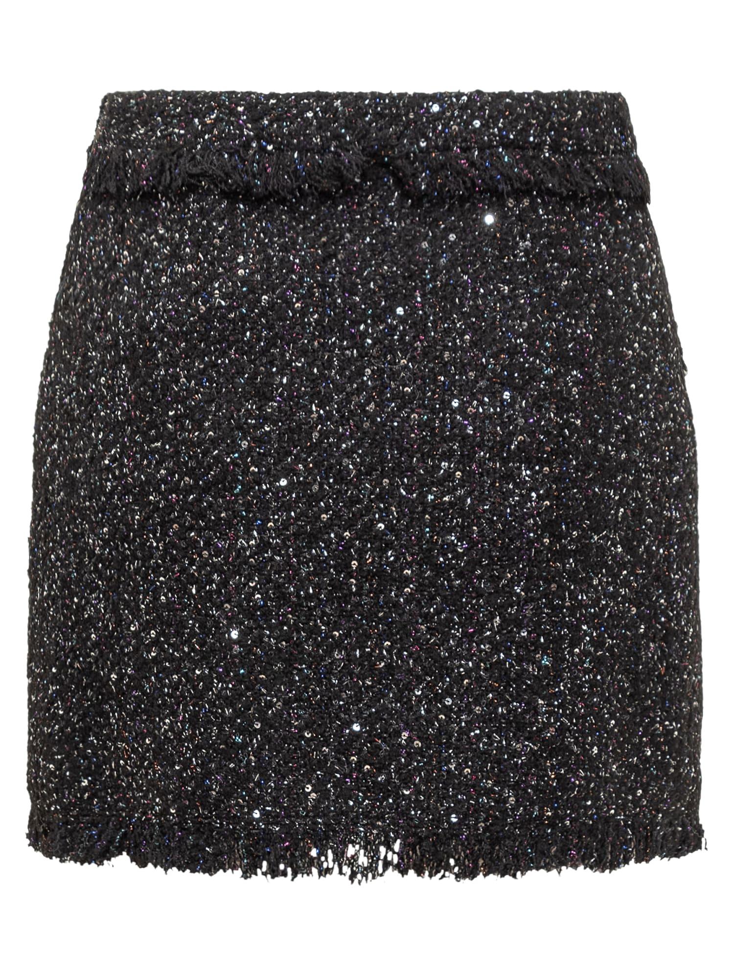 Shop Msgm Skirt In Black