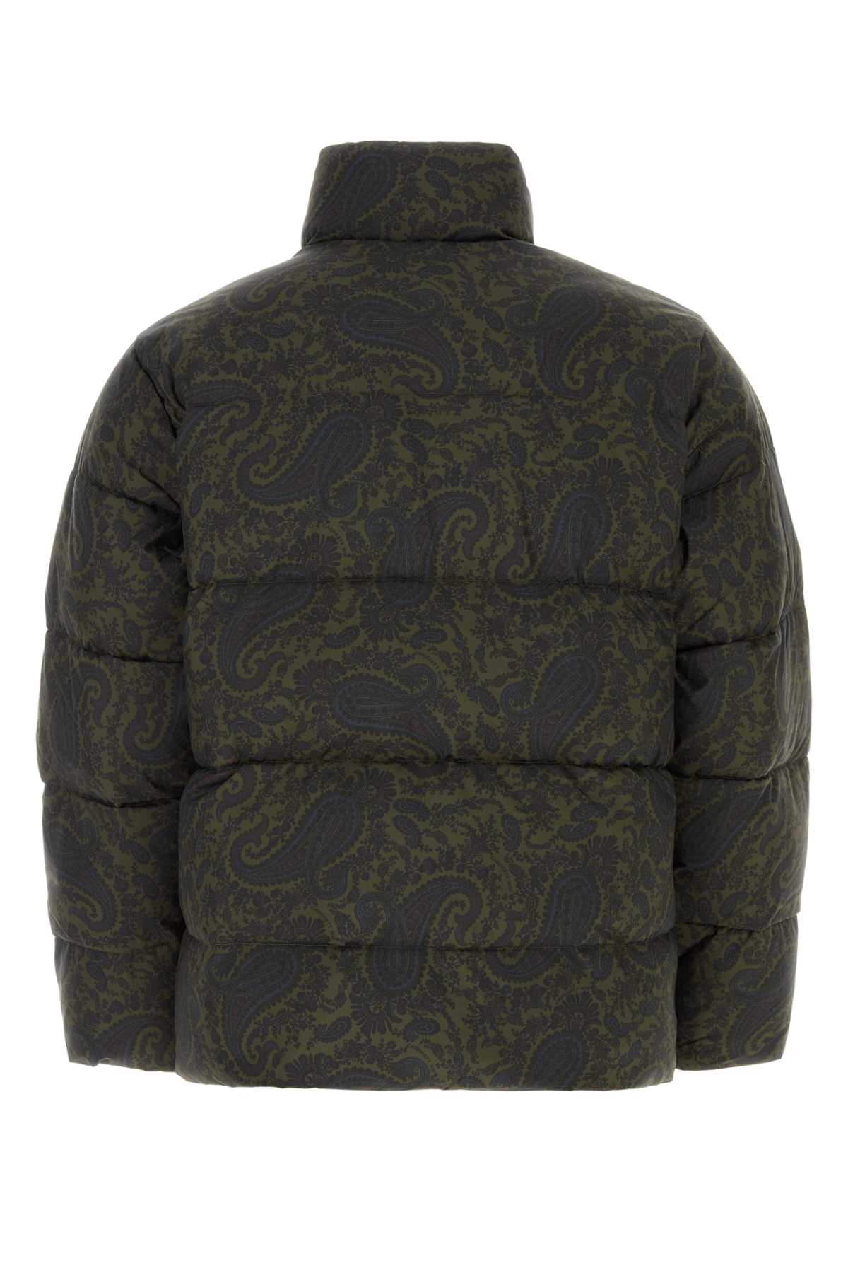 Shop Carhartt Printed Polyester Springfield Jacket In Paisleyprint,plantblack