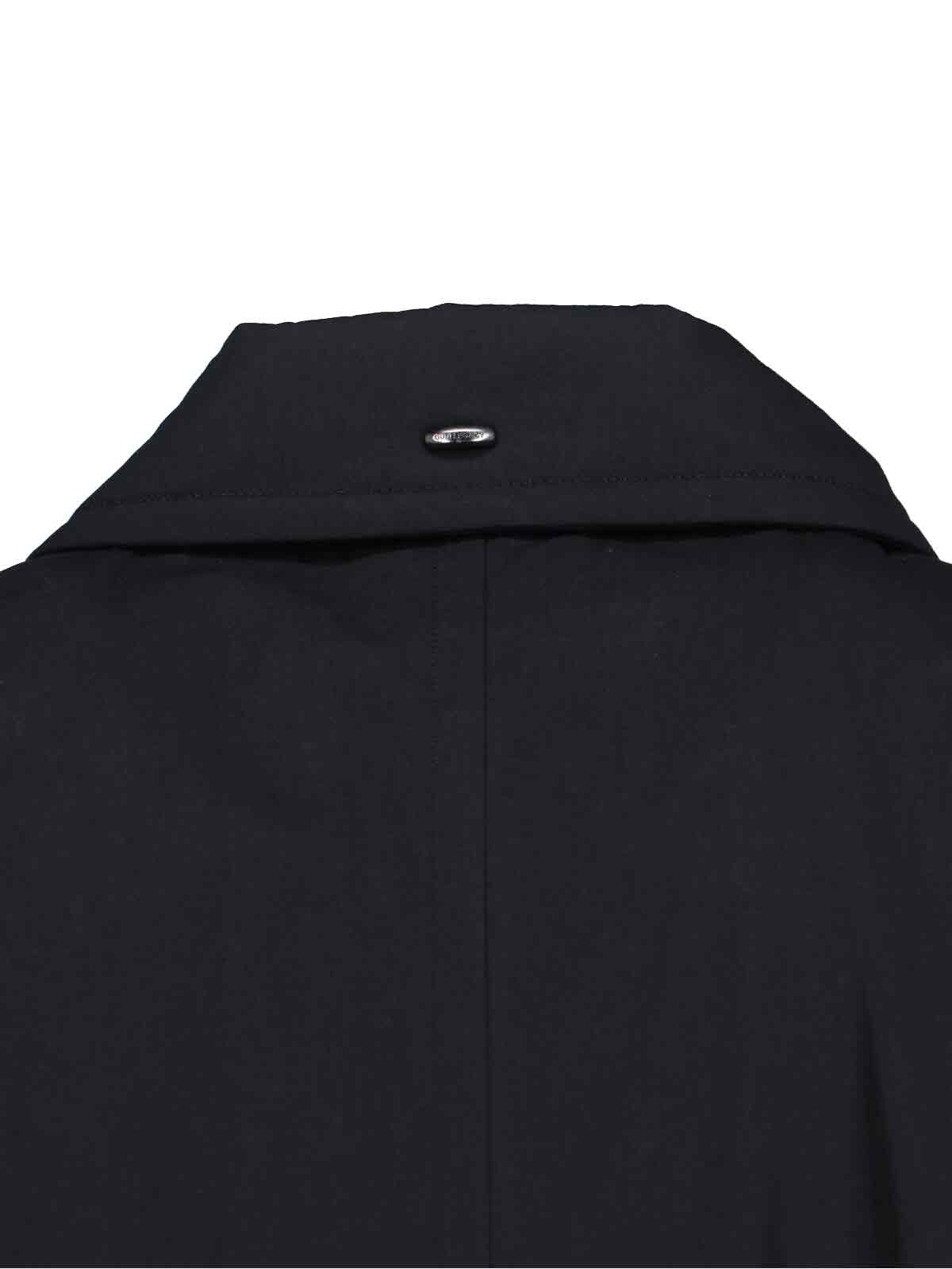 Our Legacy Duvet Trench Coat In Blue