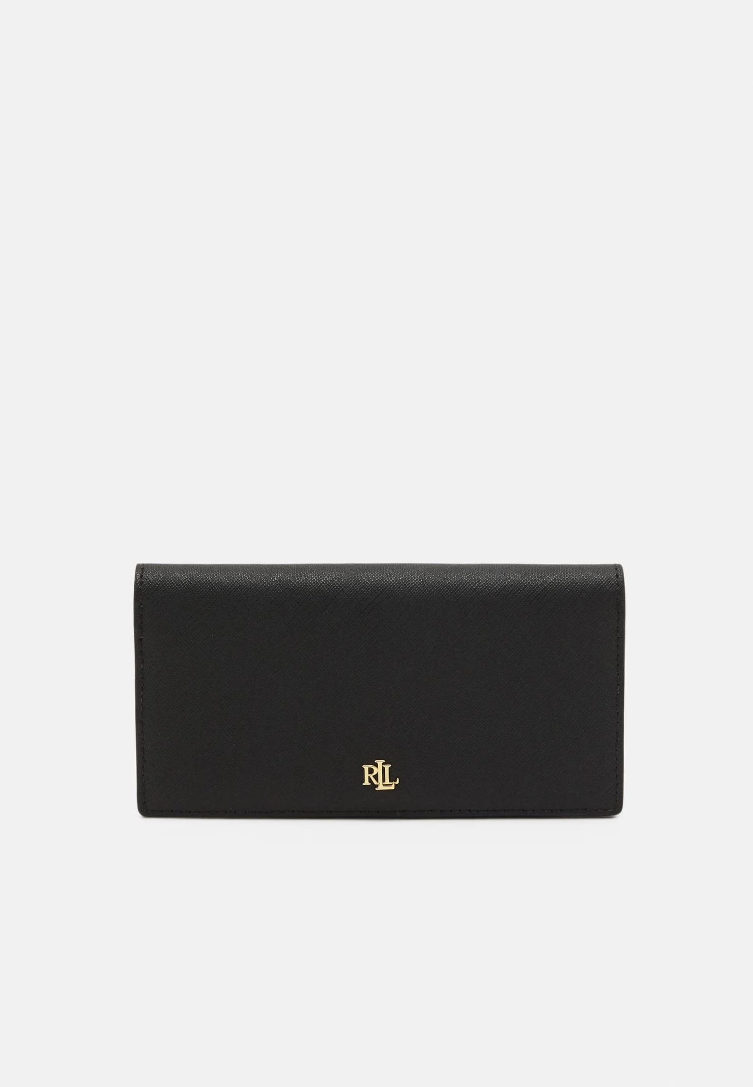 Polo Ralph Lauren Slim Wallet Wallet Medium In Black