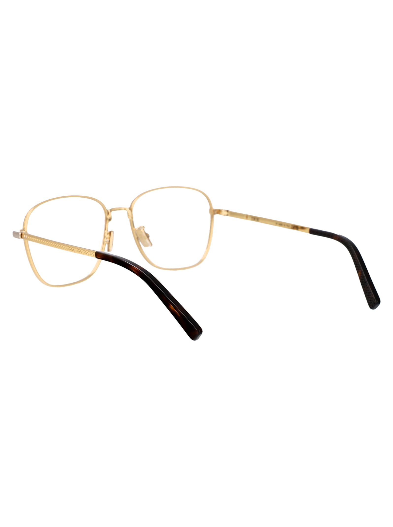 Shop Dior Cd Diamondo S7u Glasses In B300 Gold/other