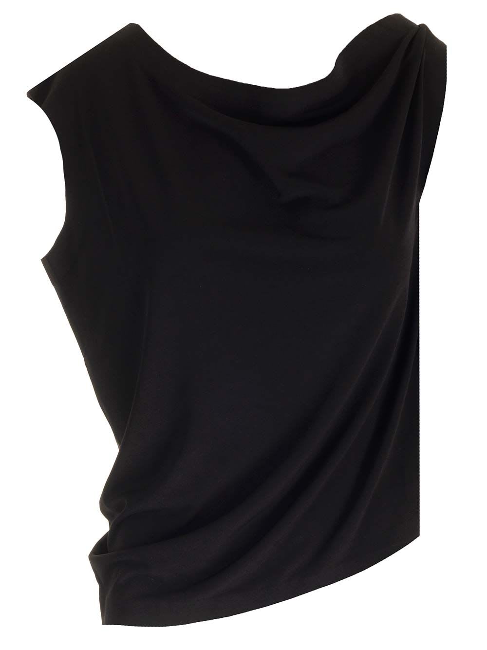 Norma Kamali Draped Top