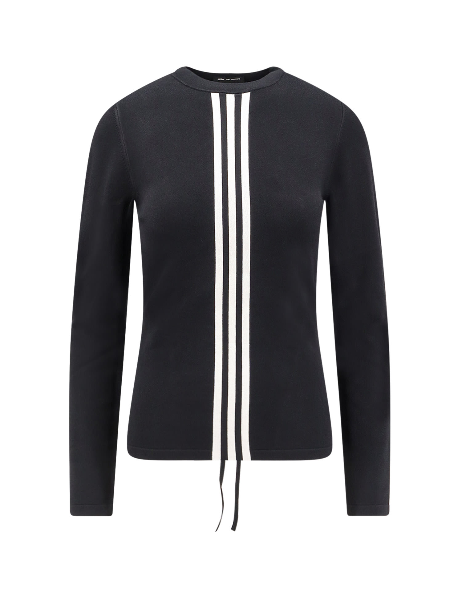 Y-3 Viscose And Recycled Polyester T-shirt In Black