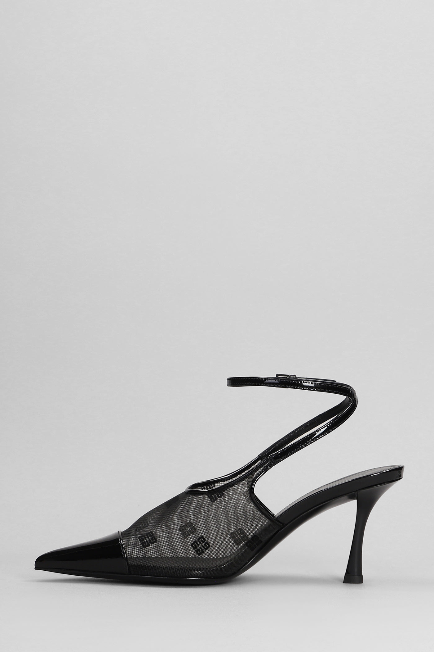 Shop Givenchy Show Pumps In Black Polyamide