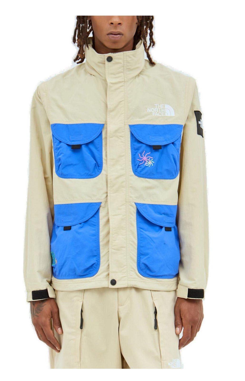 Logo-embroidered Pocket Detailed Military Jacket