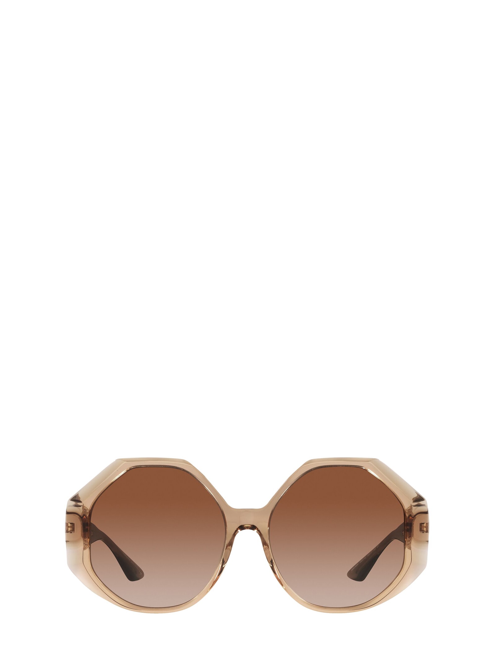 Versace Versace Ve4395 Transparent Brown Sunglasses