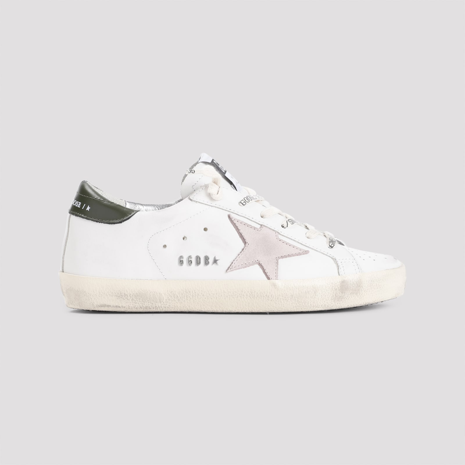 Shop Golden Goose Superstar Sneakers In White