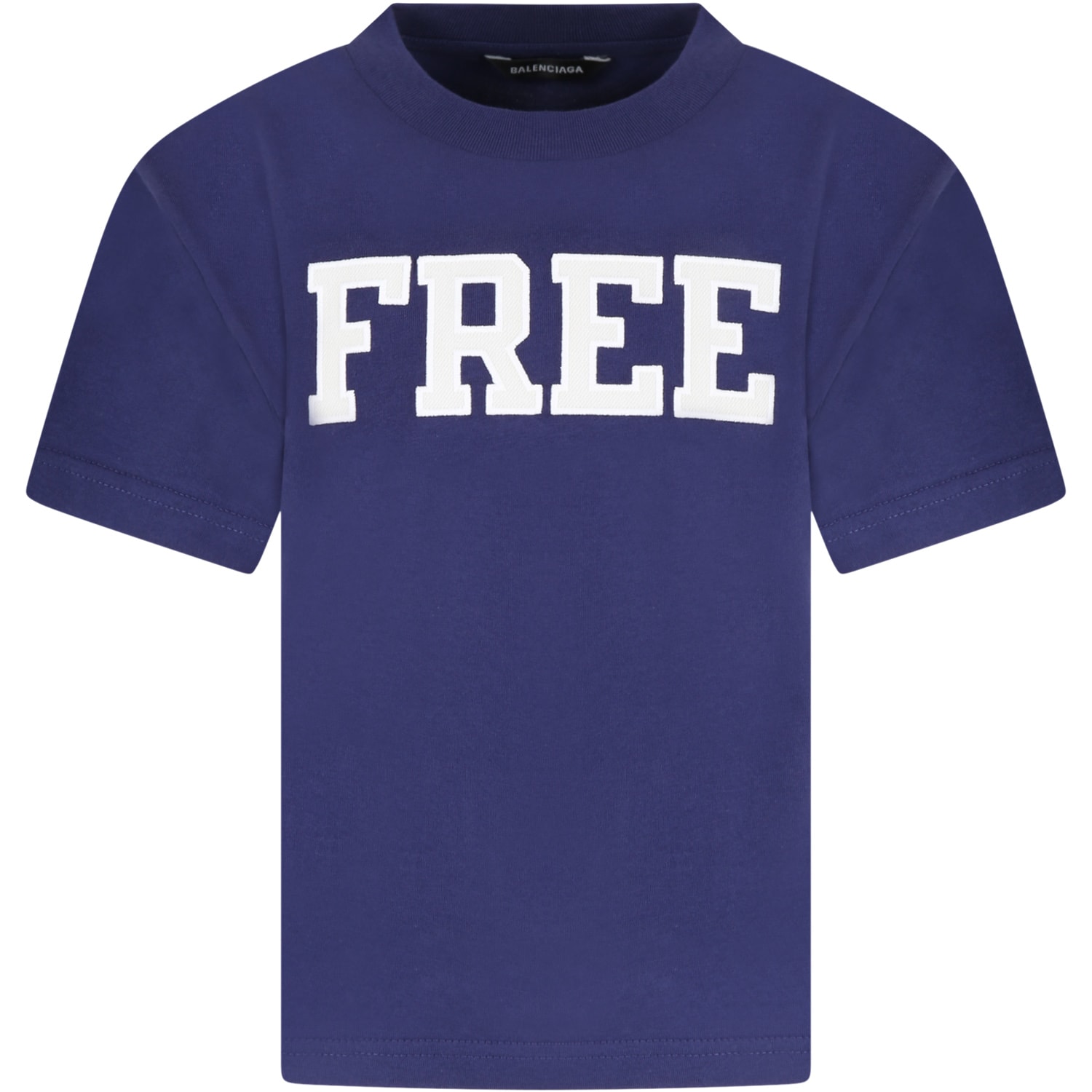 Balenciaga Purple T-shirt For Kids