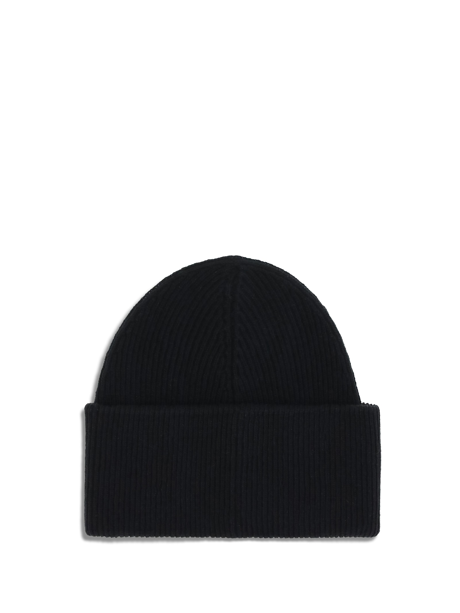 Mm6 Maison Margiela Ribbed Tape Cotton Beanie