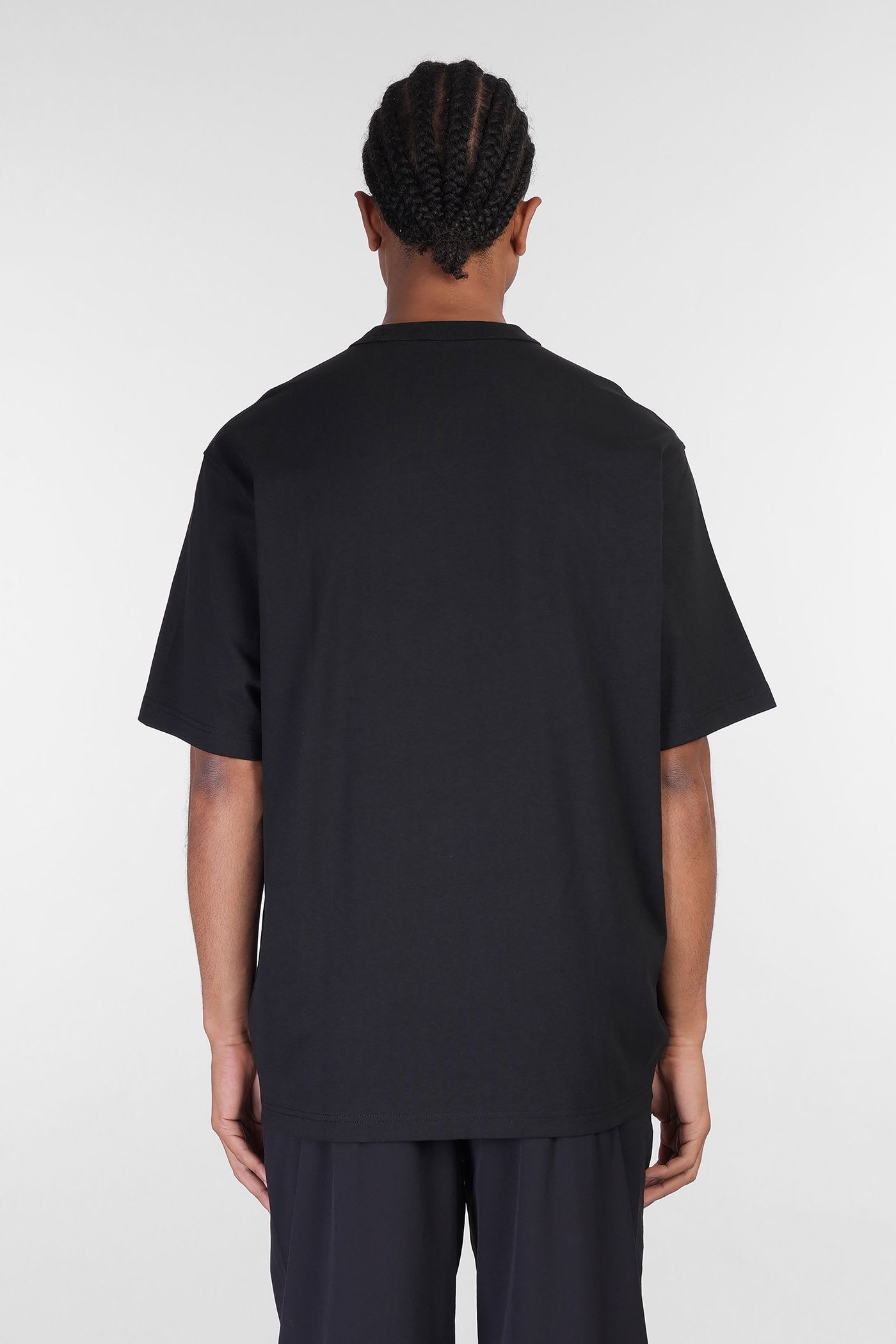 Shop The North Face Ss Dome Relaxed Tee T-shirt In Black Cotton