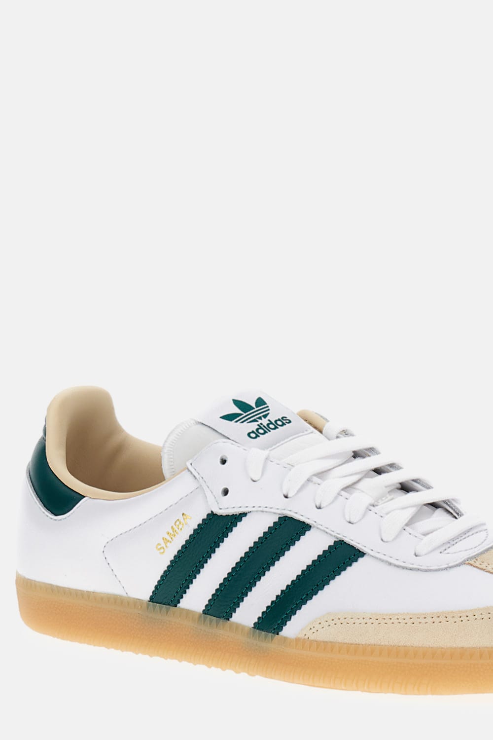 Adidas Originals Samba Og Leather Low-top Sneakers In White