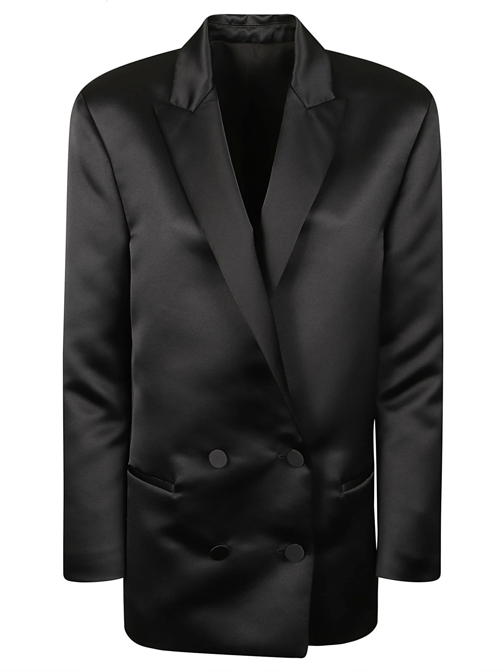 Double-breasted Fitted Blazer