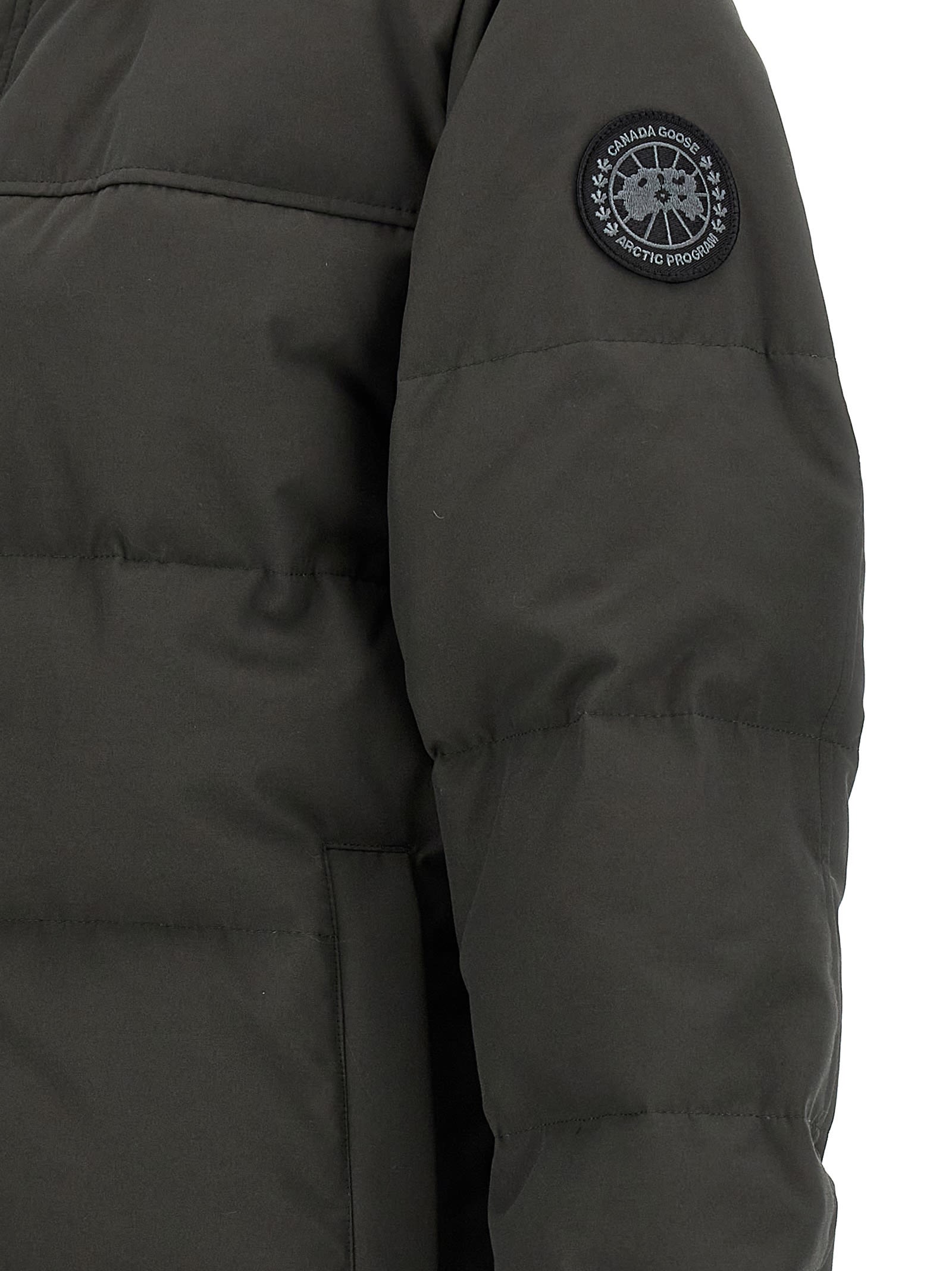 Shop Canada Goose Macmillan Parka In Gray