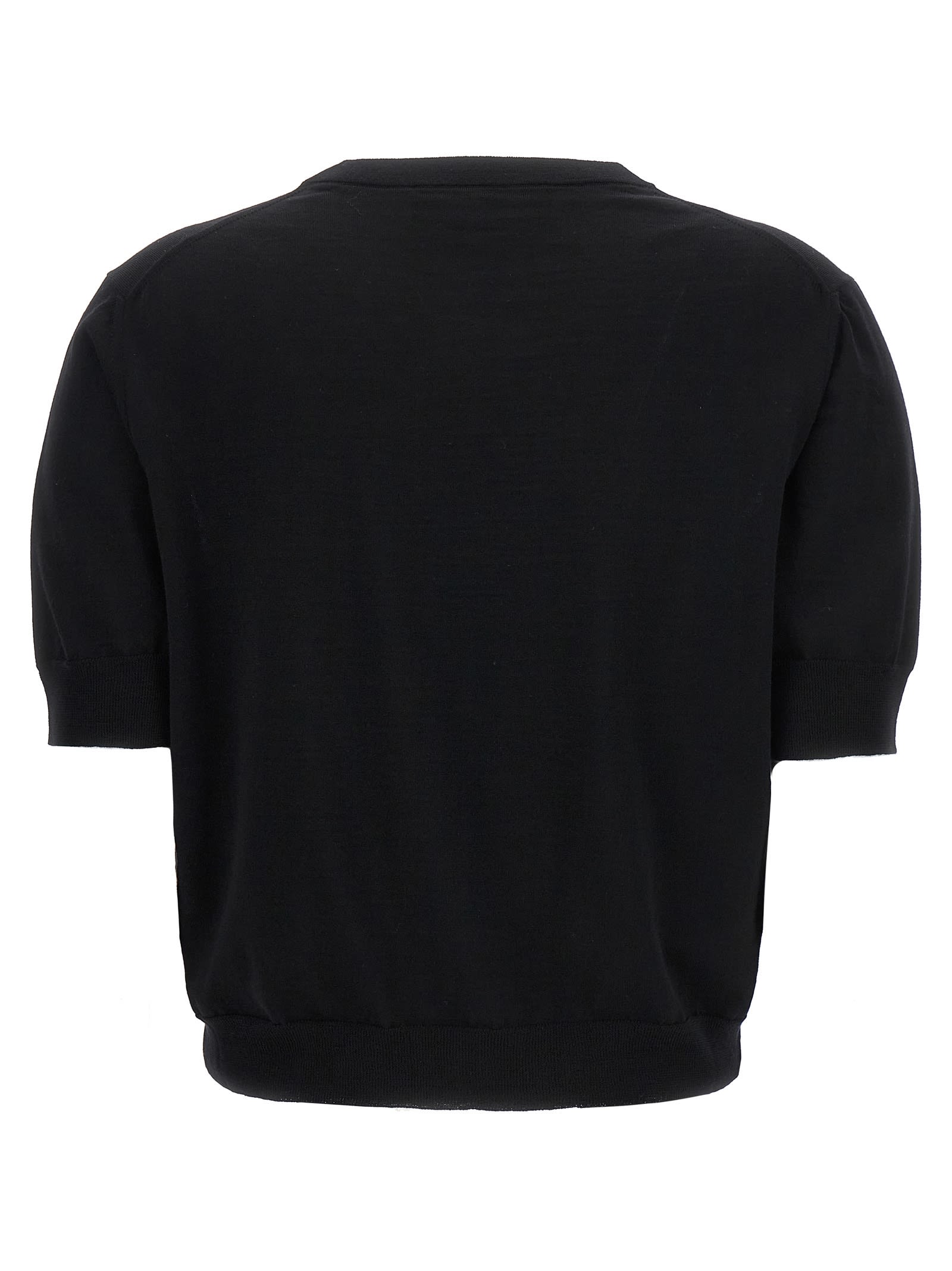 Shop Gucci Morsetto Sweater In Black