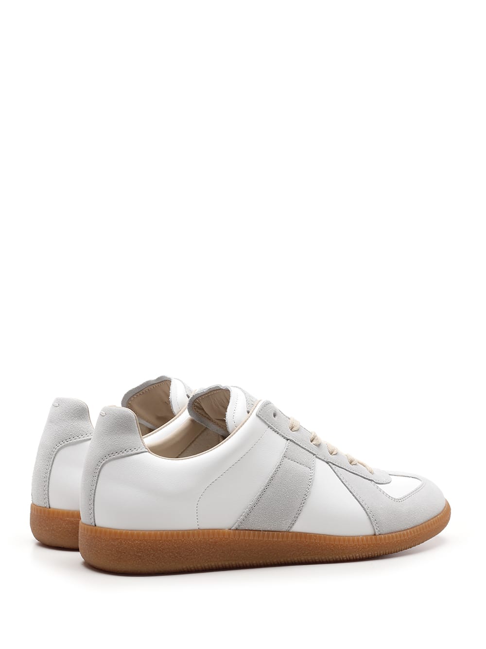 Shop Maison Margiela White Replica Sneaker In Off White