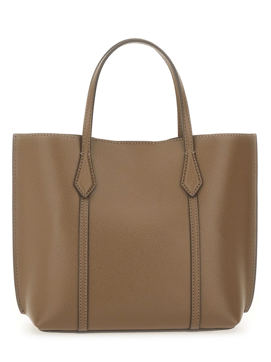 Tory Burch Perry Shopping Bag In Brown