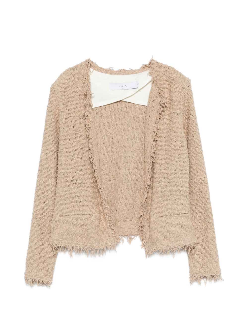 Iro Shavani Cotton Jacket In Sand