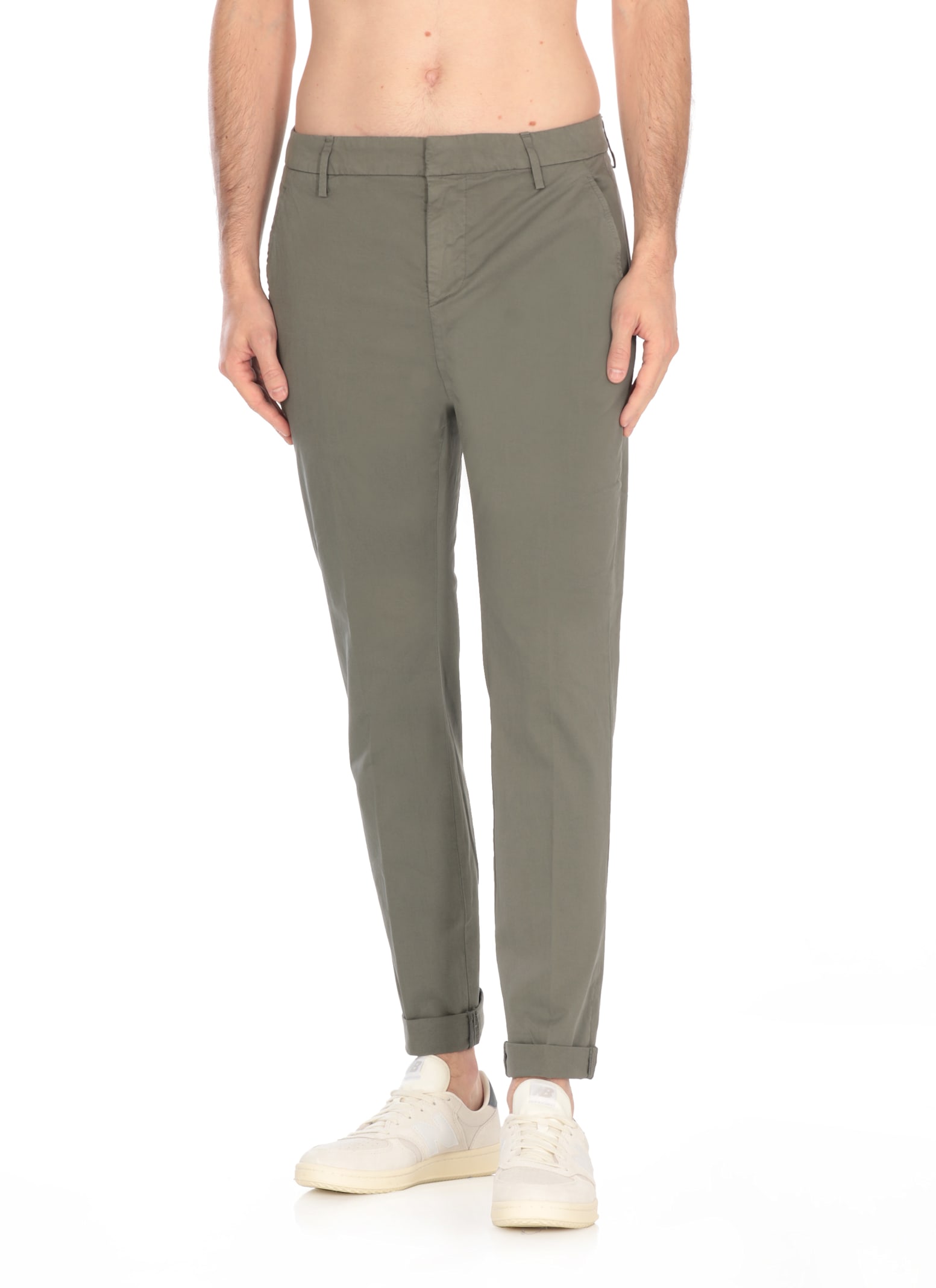 Dondup Gaubert Trousers In Grey