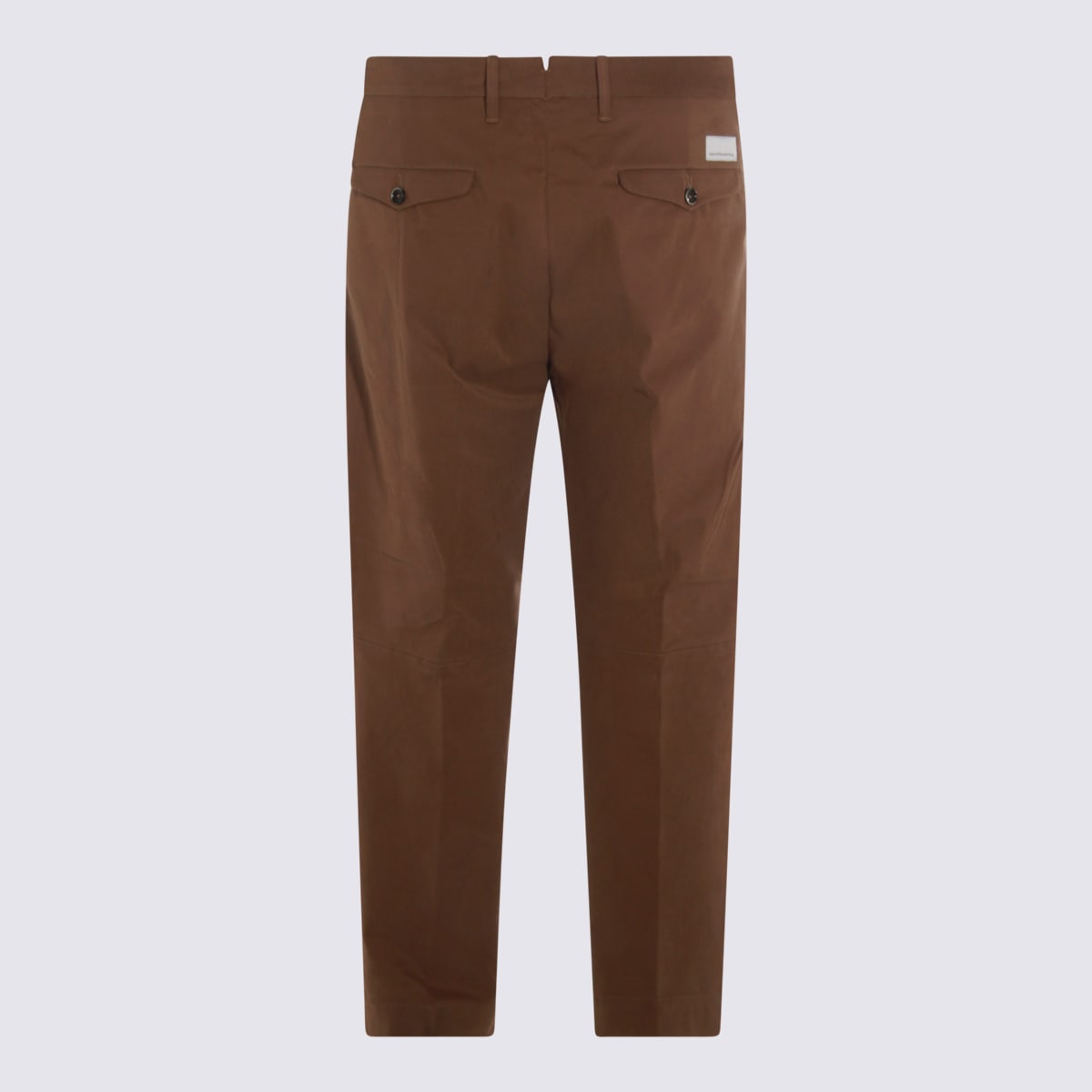 Nine In The Morning Giulio Straight-leg Pants In Brown