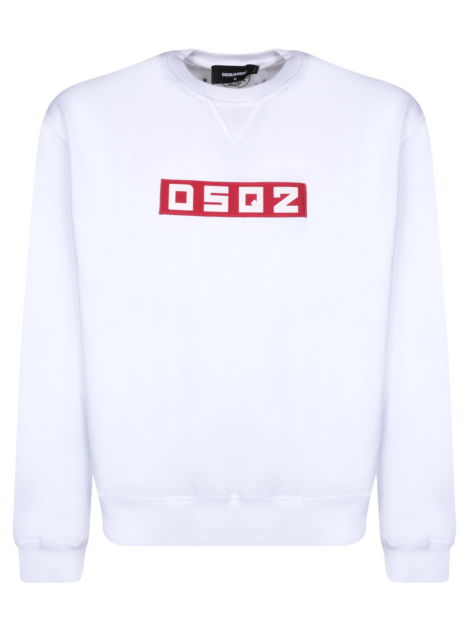 Shop Dsquared2 Cool Fit White Sweatshirt