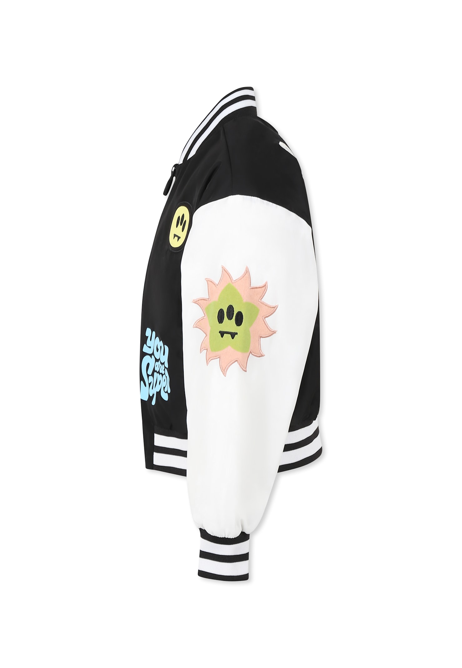 Barrow Long-sleeved Pilot Jacket In Black