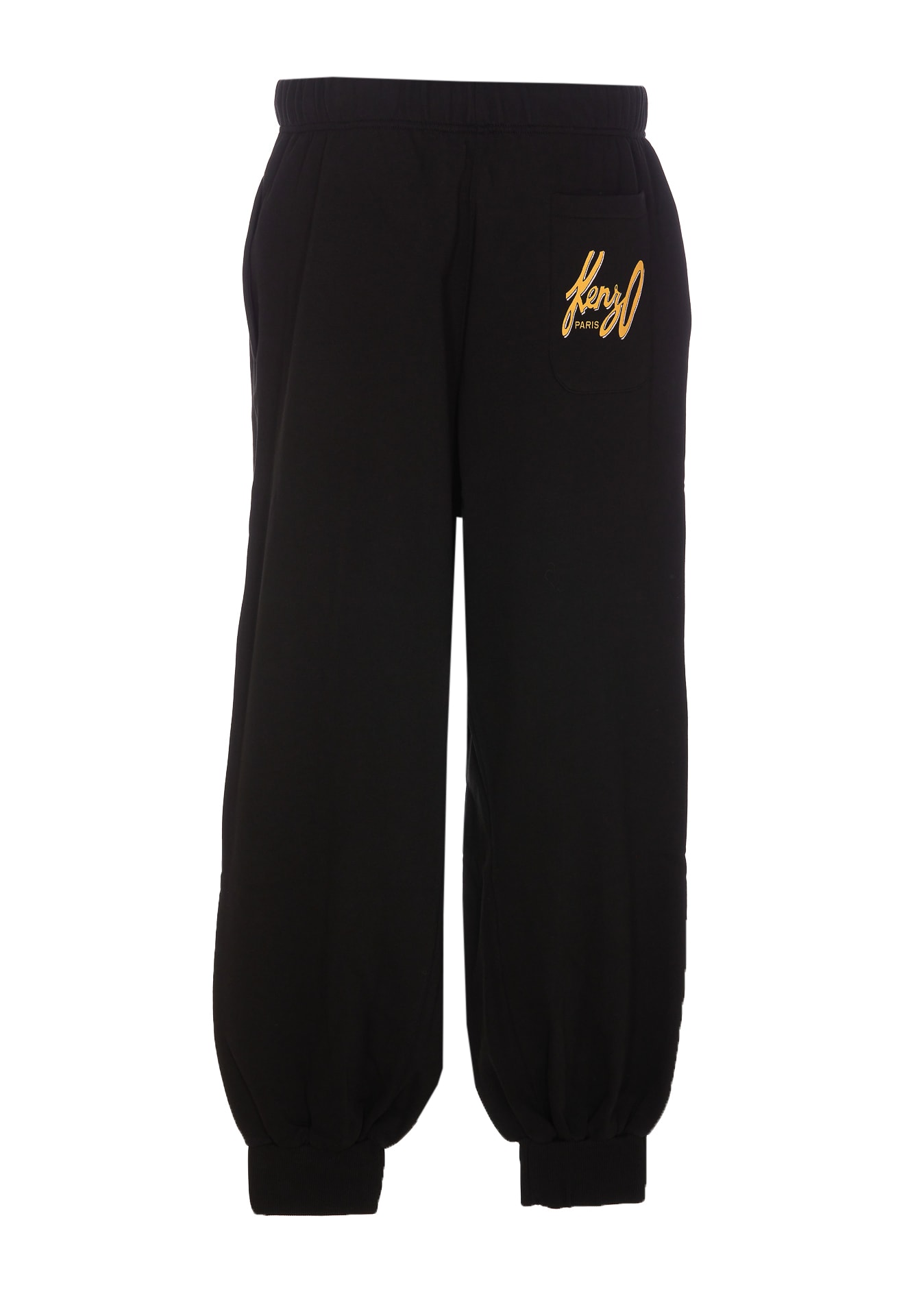 Shop Kenzo Archive Jogger Pants In Nero
