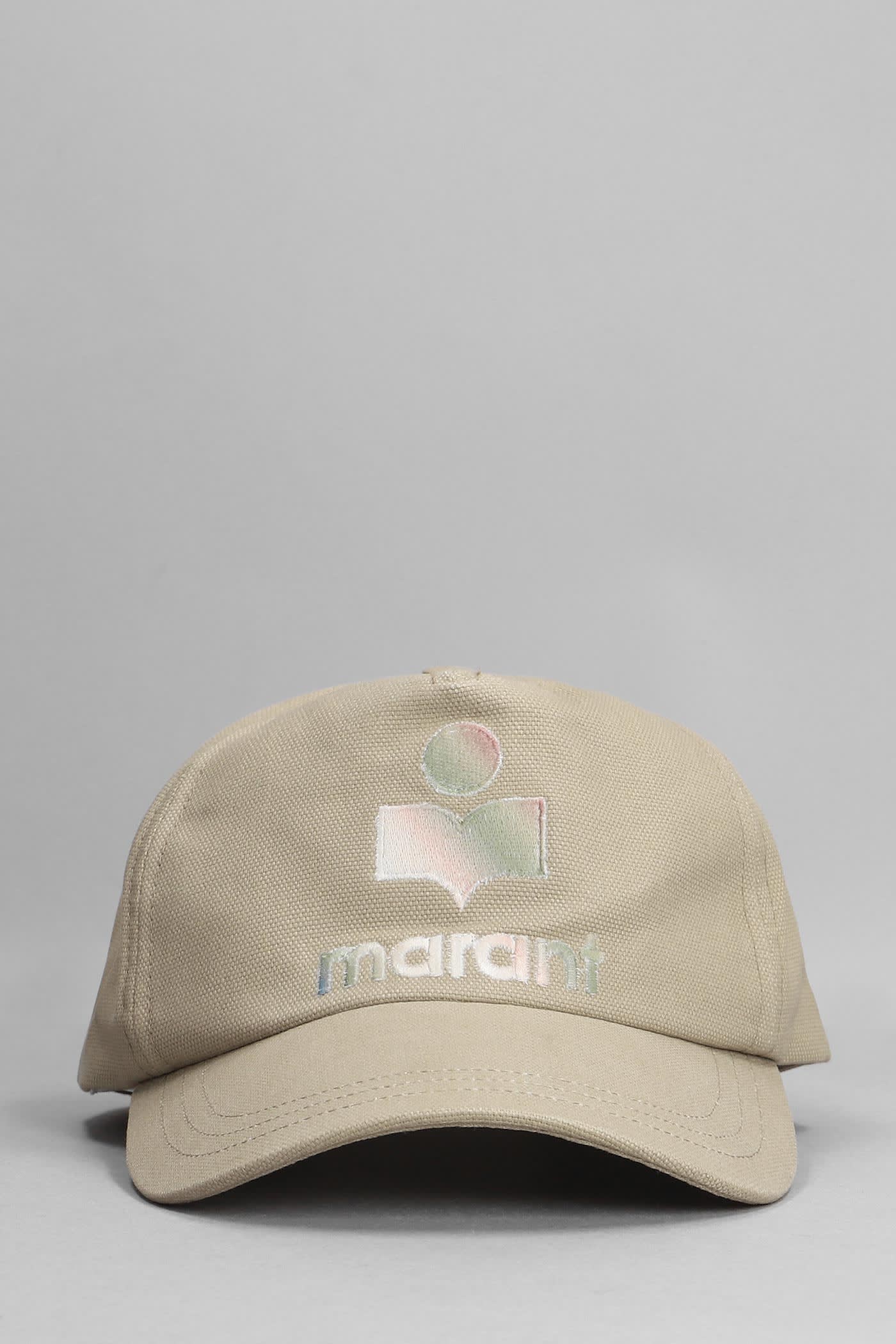 Isabel Marant Tyron Hats In Khaki Cotton