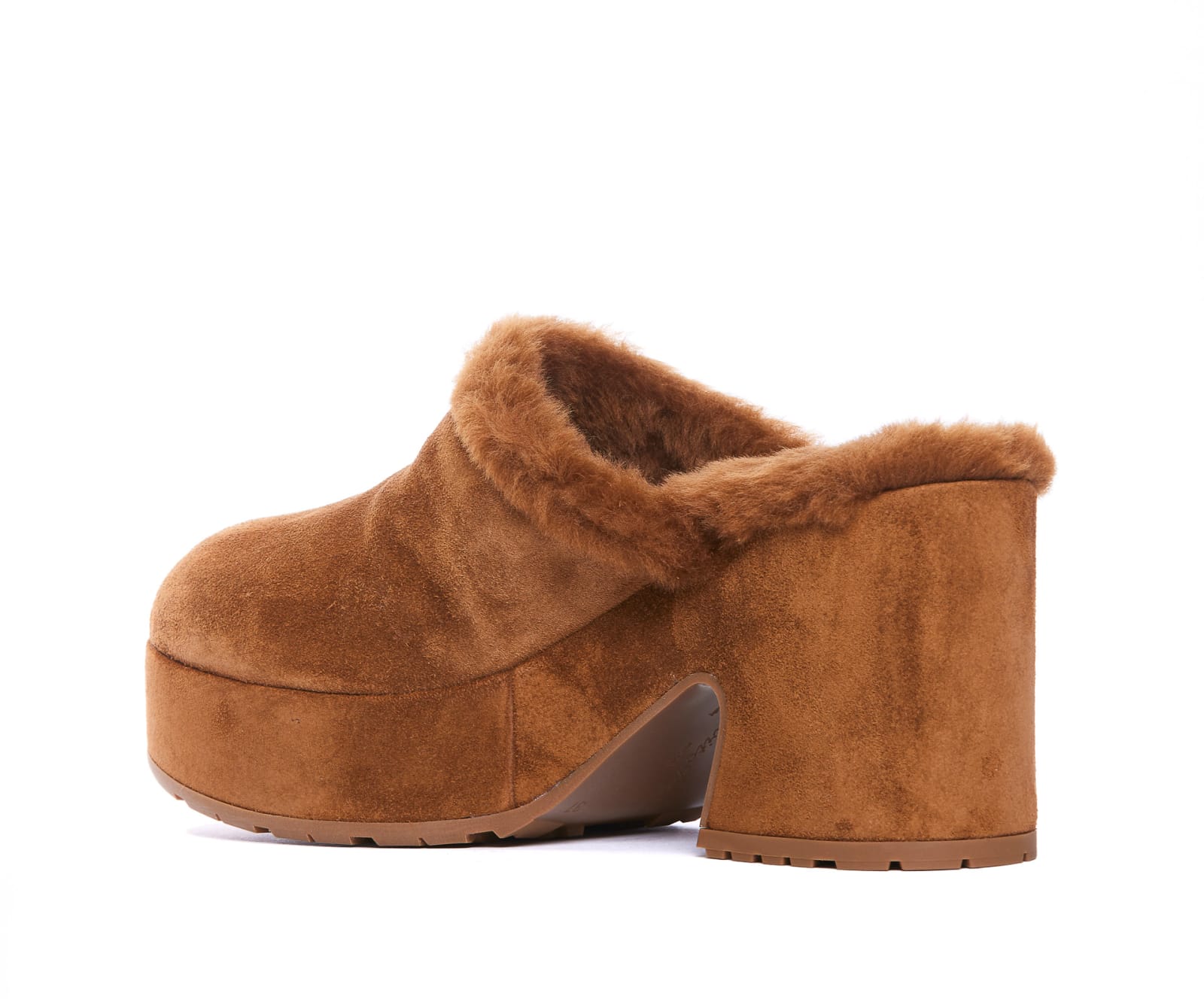 Shop Gianvito Rossi Lyss Clogs In Brown