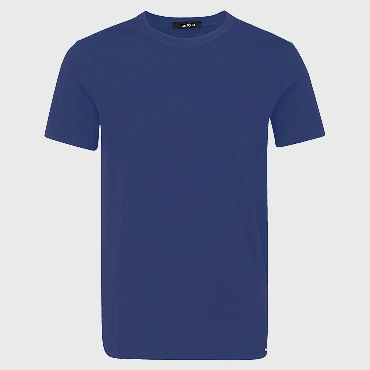 Shop Tom Ford High Blue Cotton Blend T-shirt