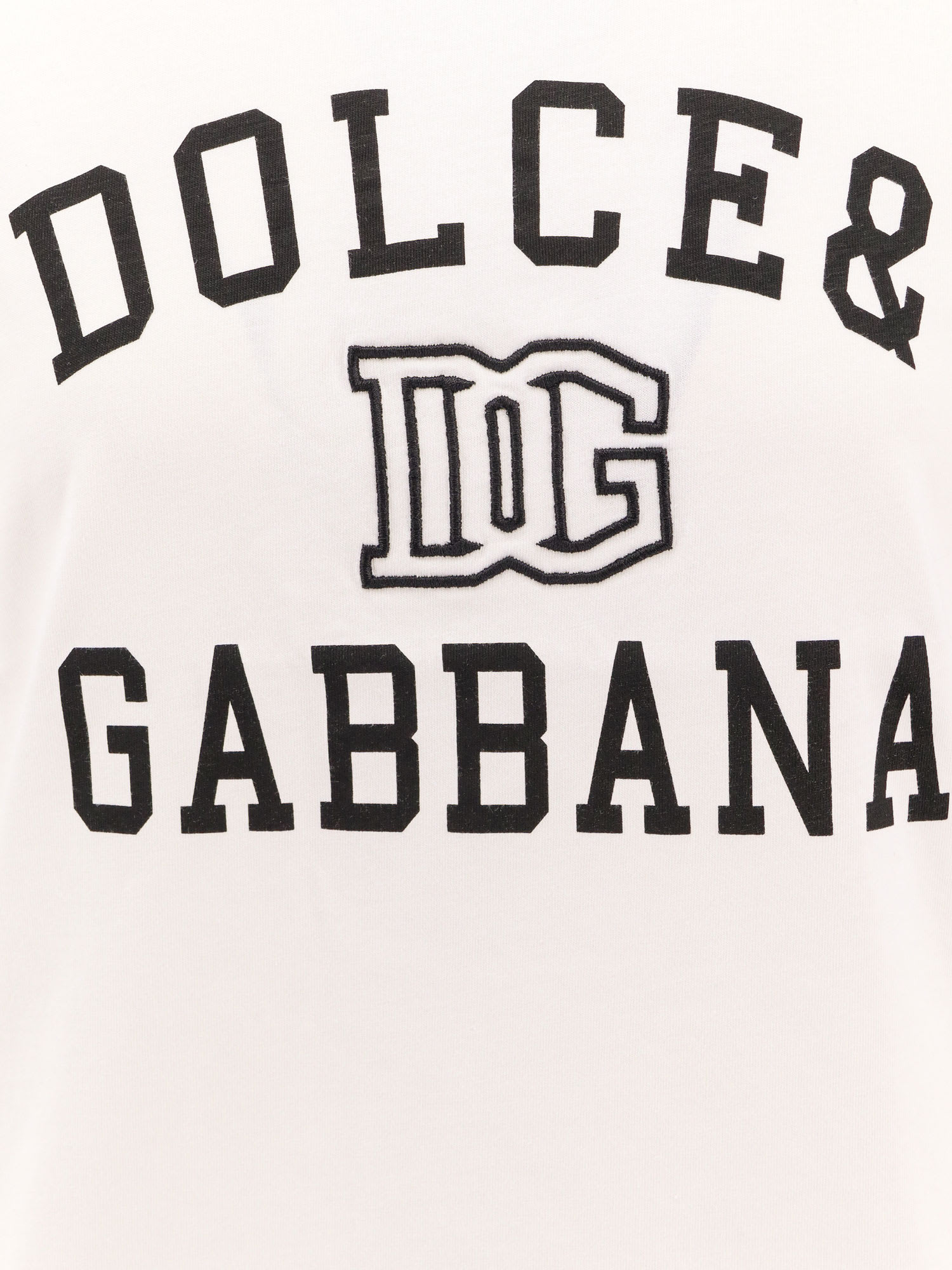 Shop Dolce & Gabbana T-shirt In White