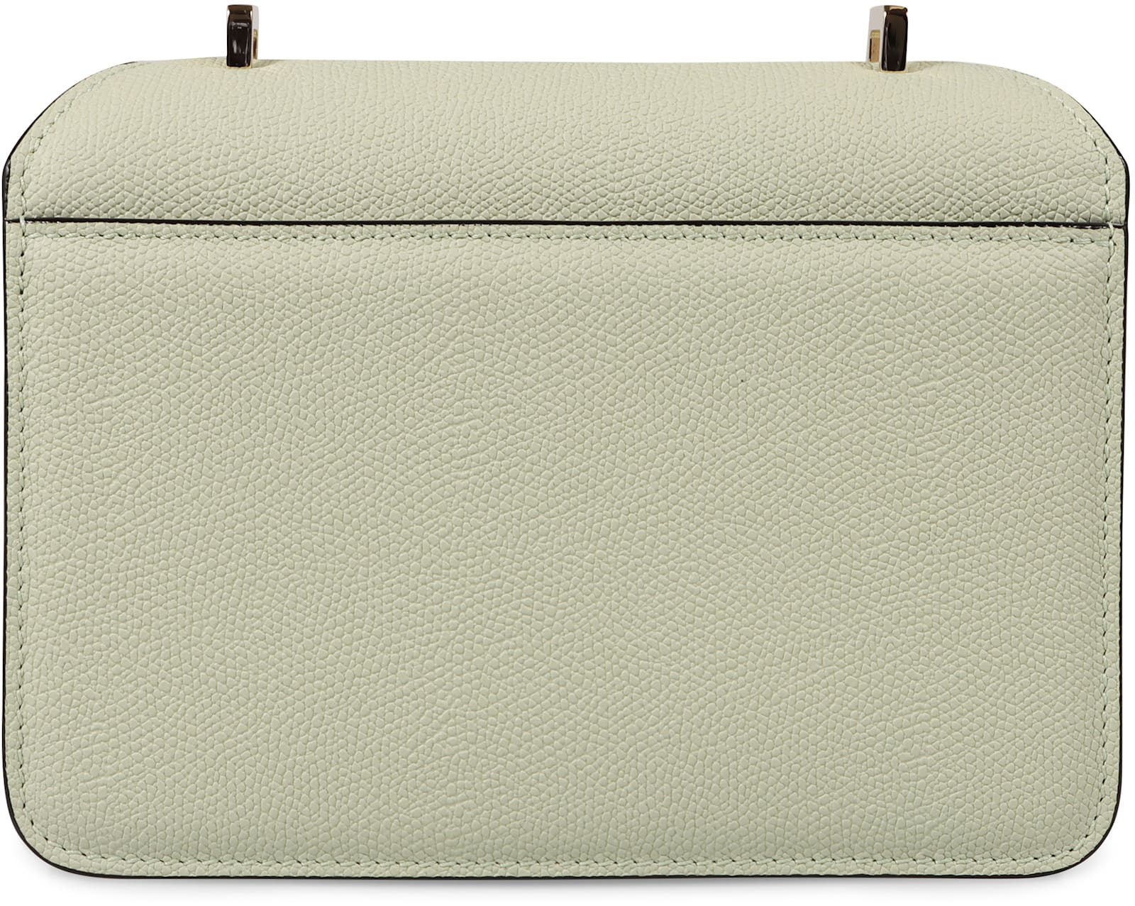 Shop Valextra Nolo Leather Mini Crossbody Bag In Green