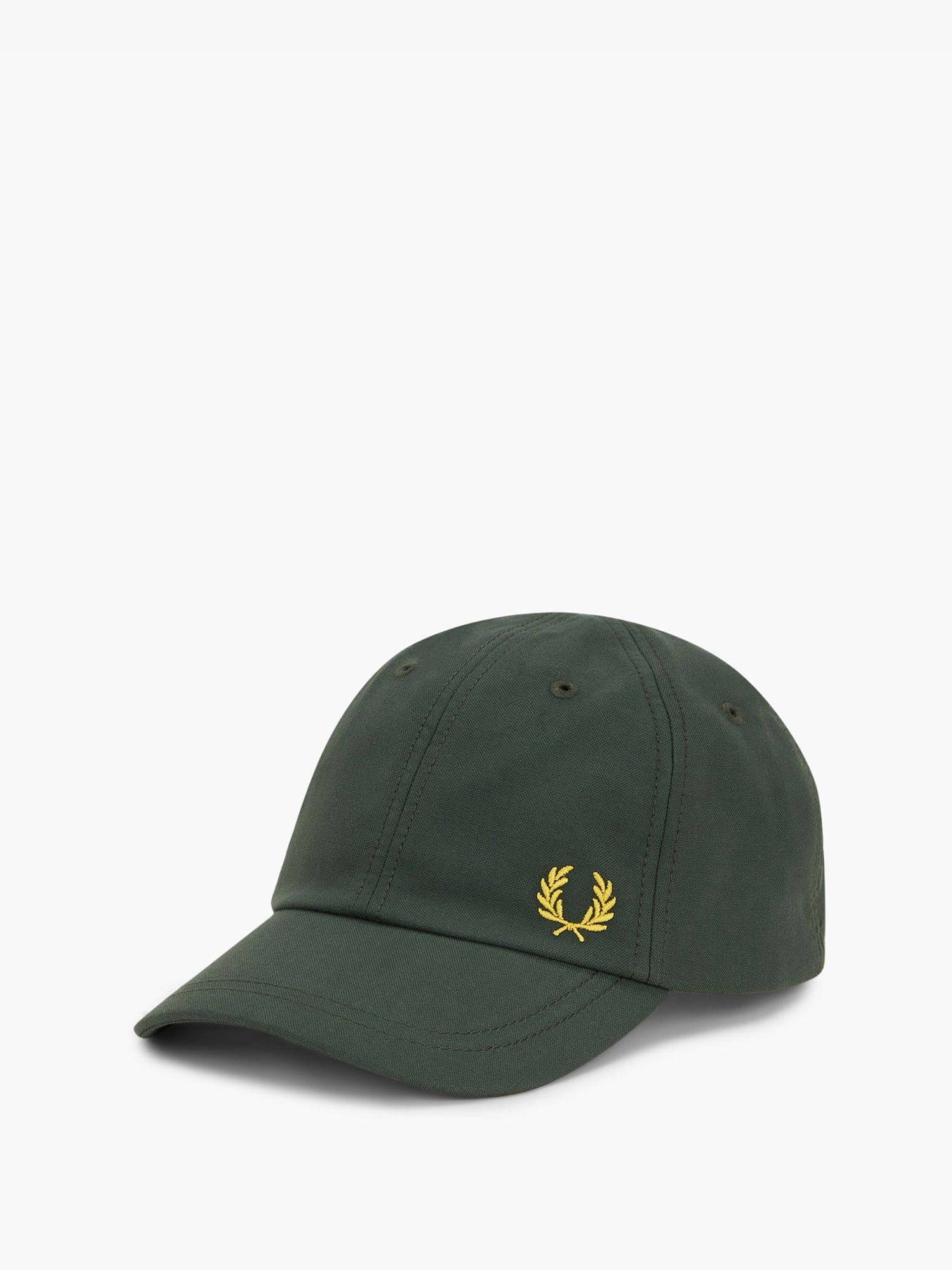 Fred Perry Oxford Peaked Hat In Green