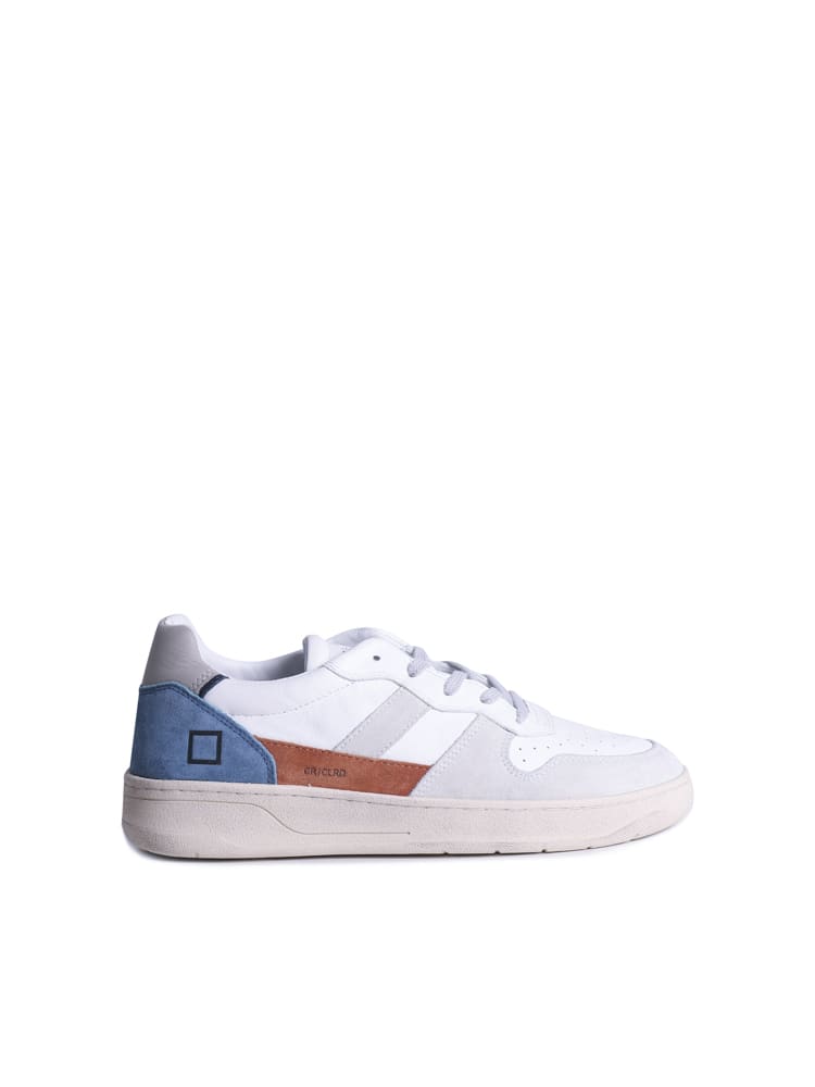 D.A.T.E. Court 2.0 Leather And Suede Sneakers