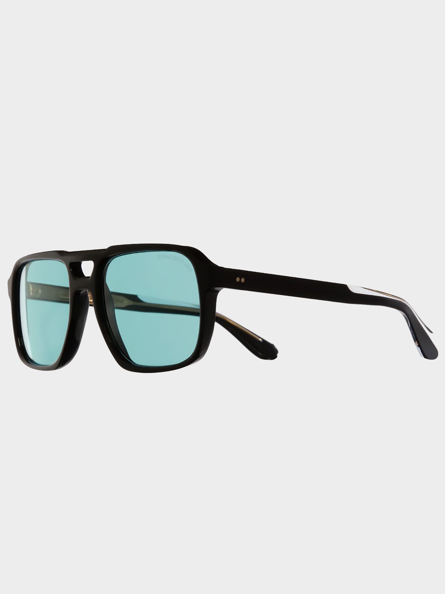 Cutler And Gross 1394 Aviator-style Acetate Sunglasses In Black