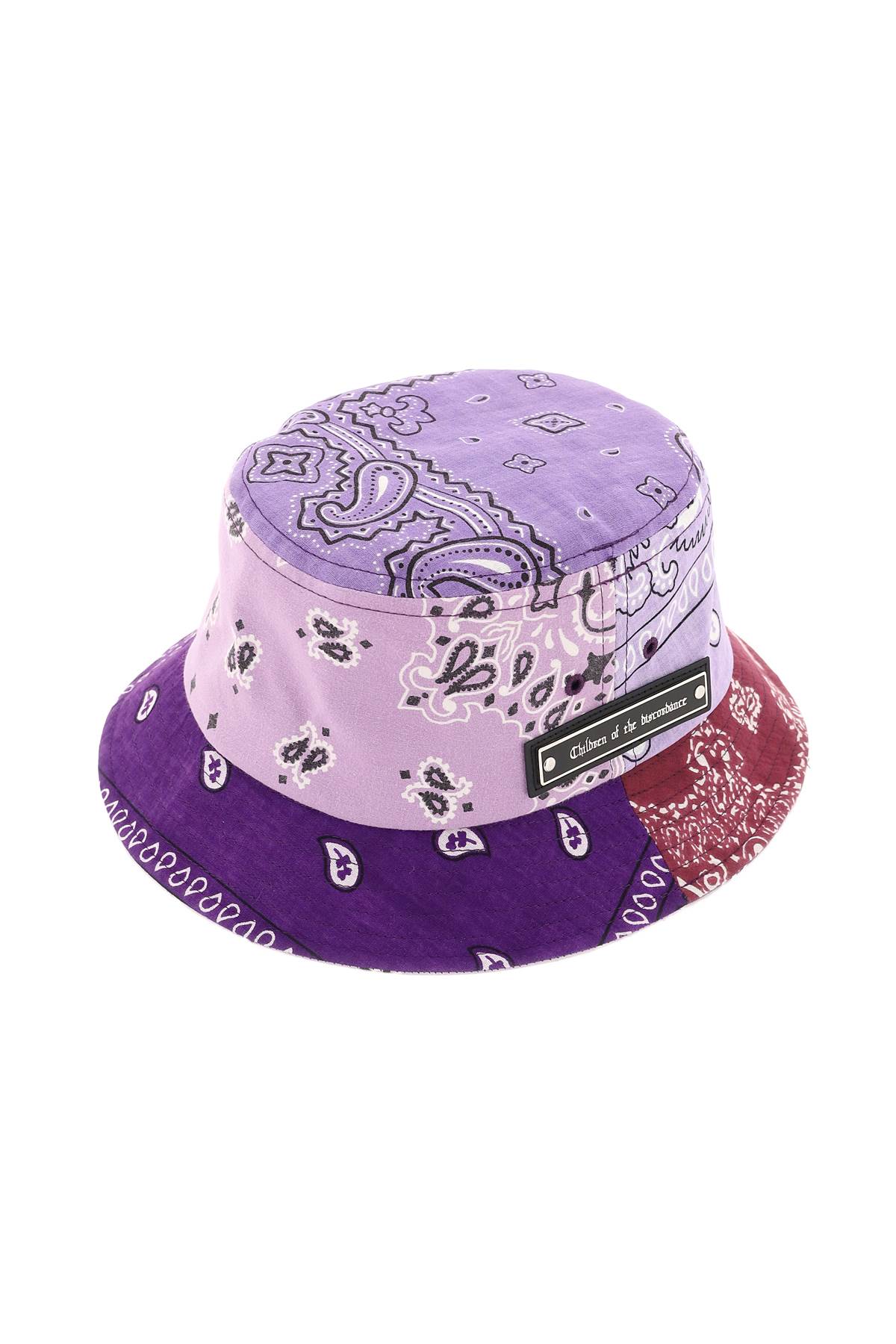 Shop Children Of The Discordance Bandana Bucket Hat In Purple (purple)
