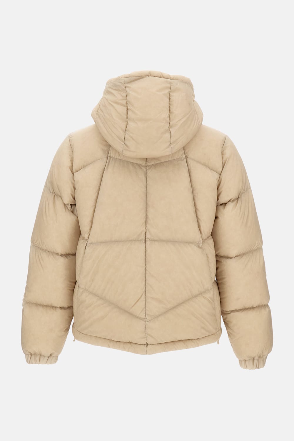 K-way Quill Thermo Light Ripstop Puffer Jacket In Neutral