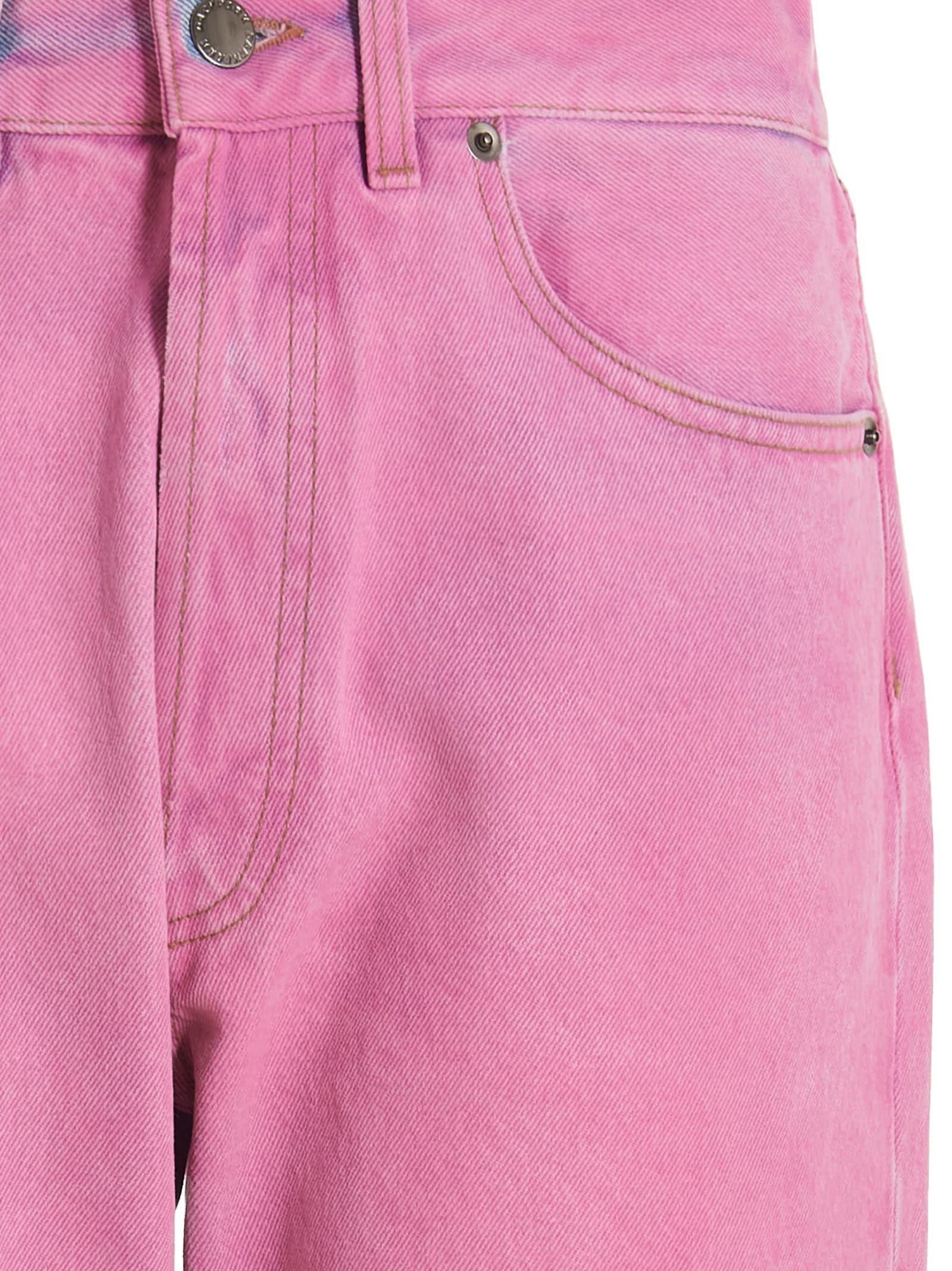 Shop Darkpark Larry Jeans In Pink