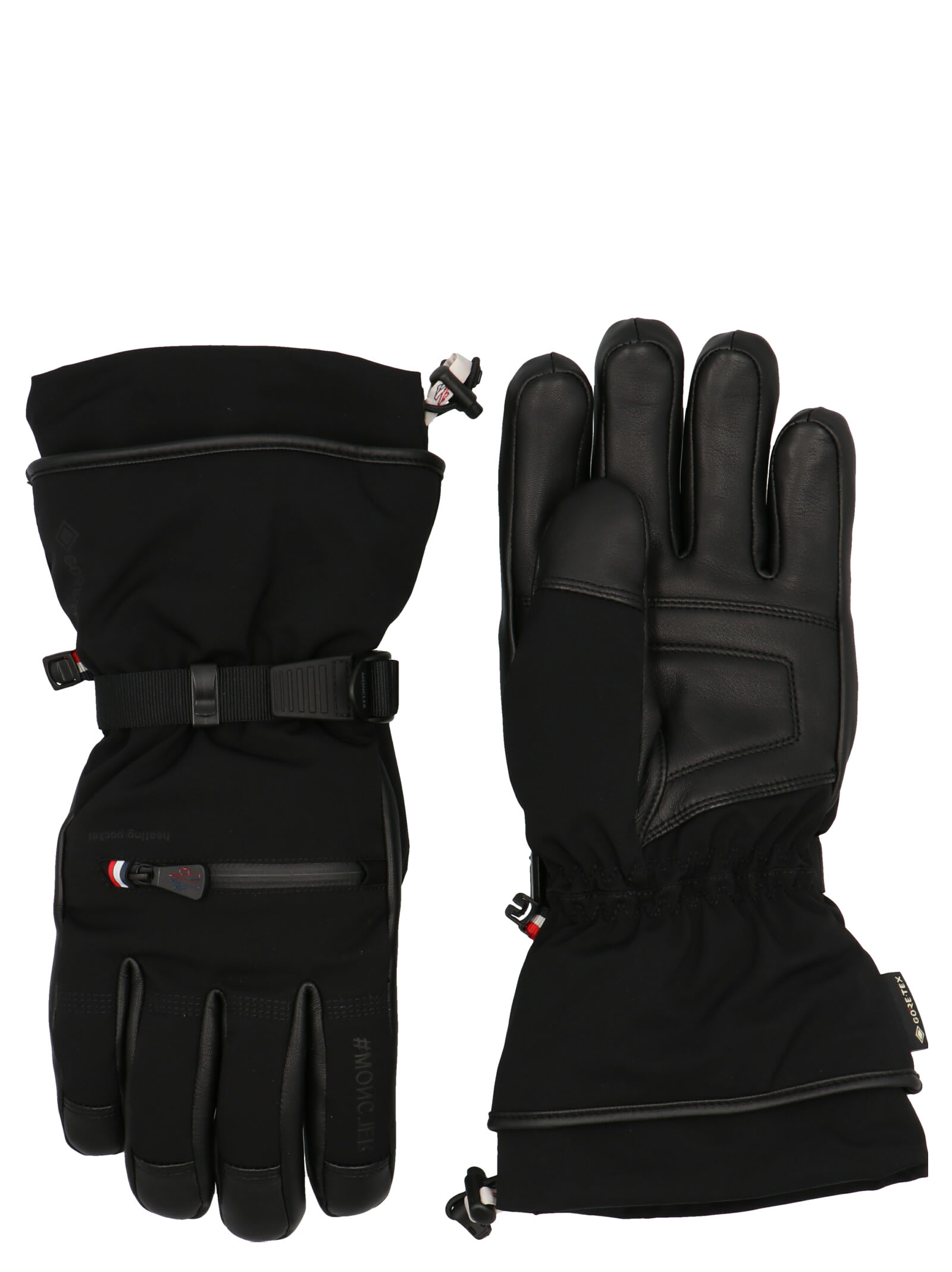 Moncler Grenoble Logo Padded Gloves