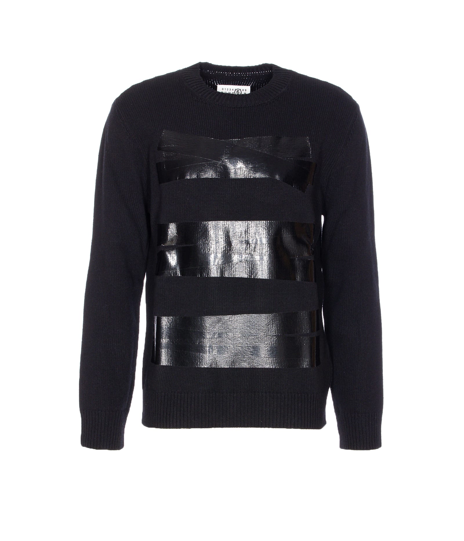 Taped Label Sweater