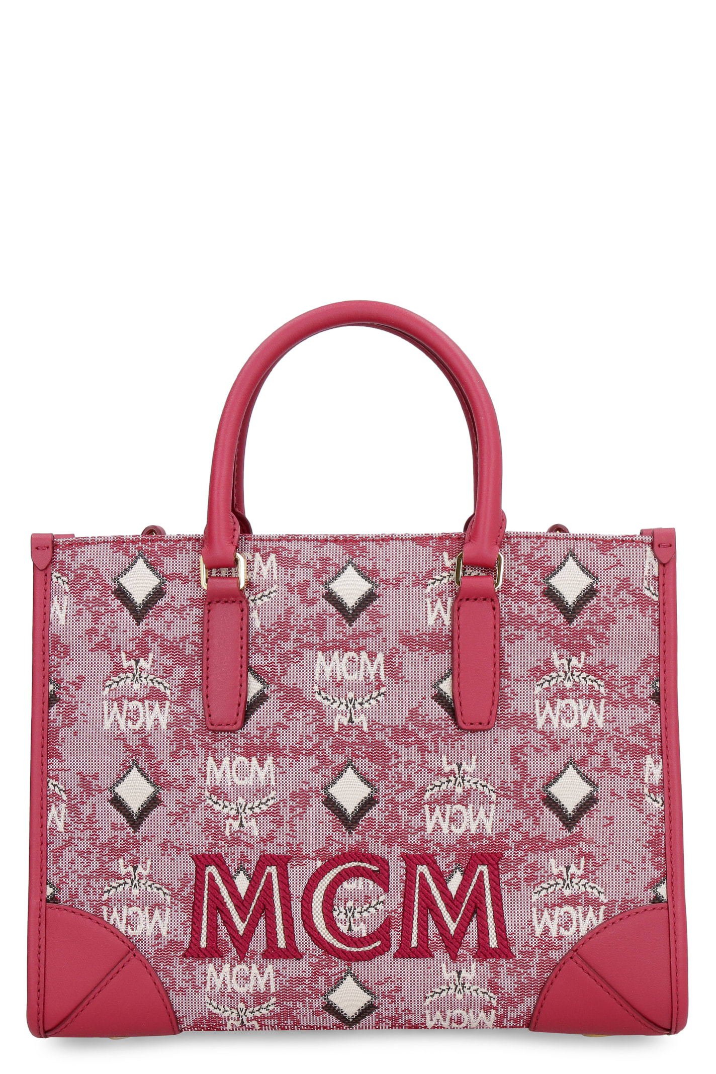 MCM Canvas Handbag
