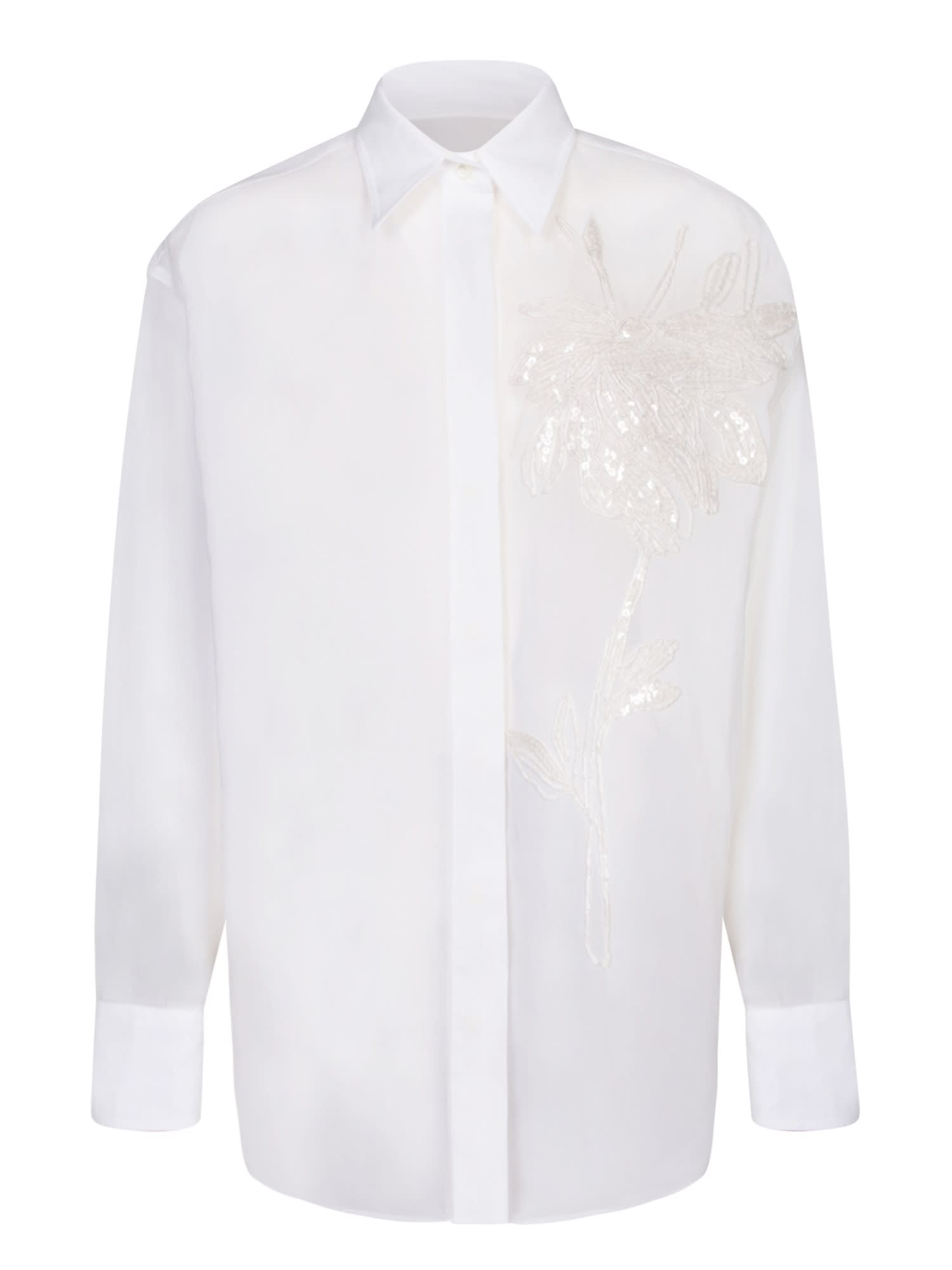 Brunello Cucinelli Crispy White Shirt