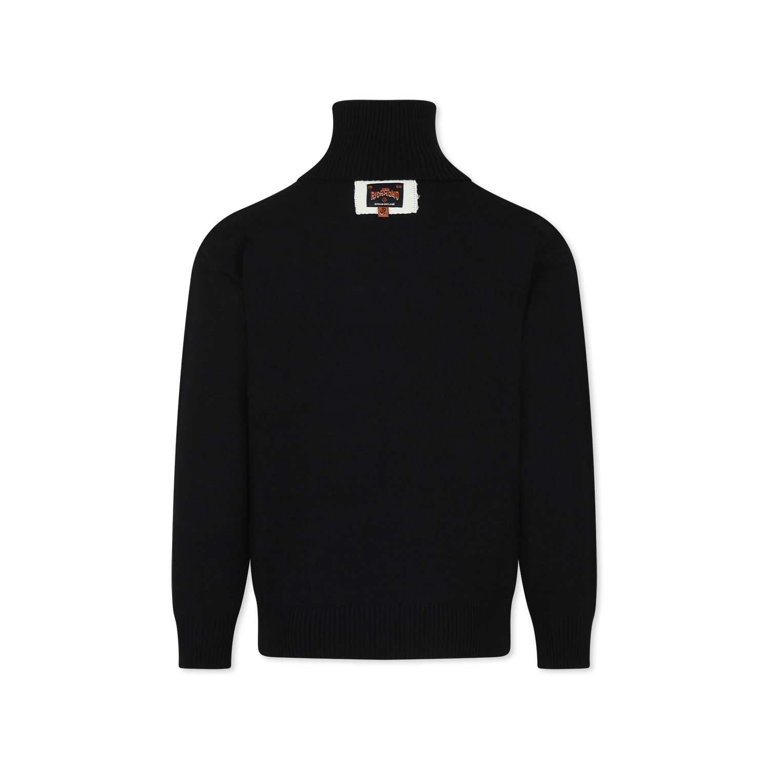 Richmond Black Turtleneck For Boy In Black