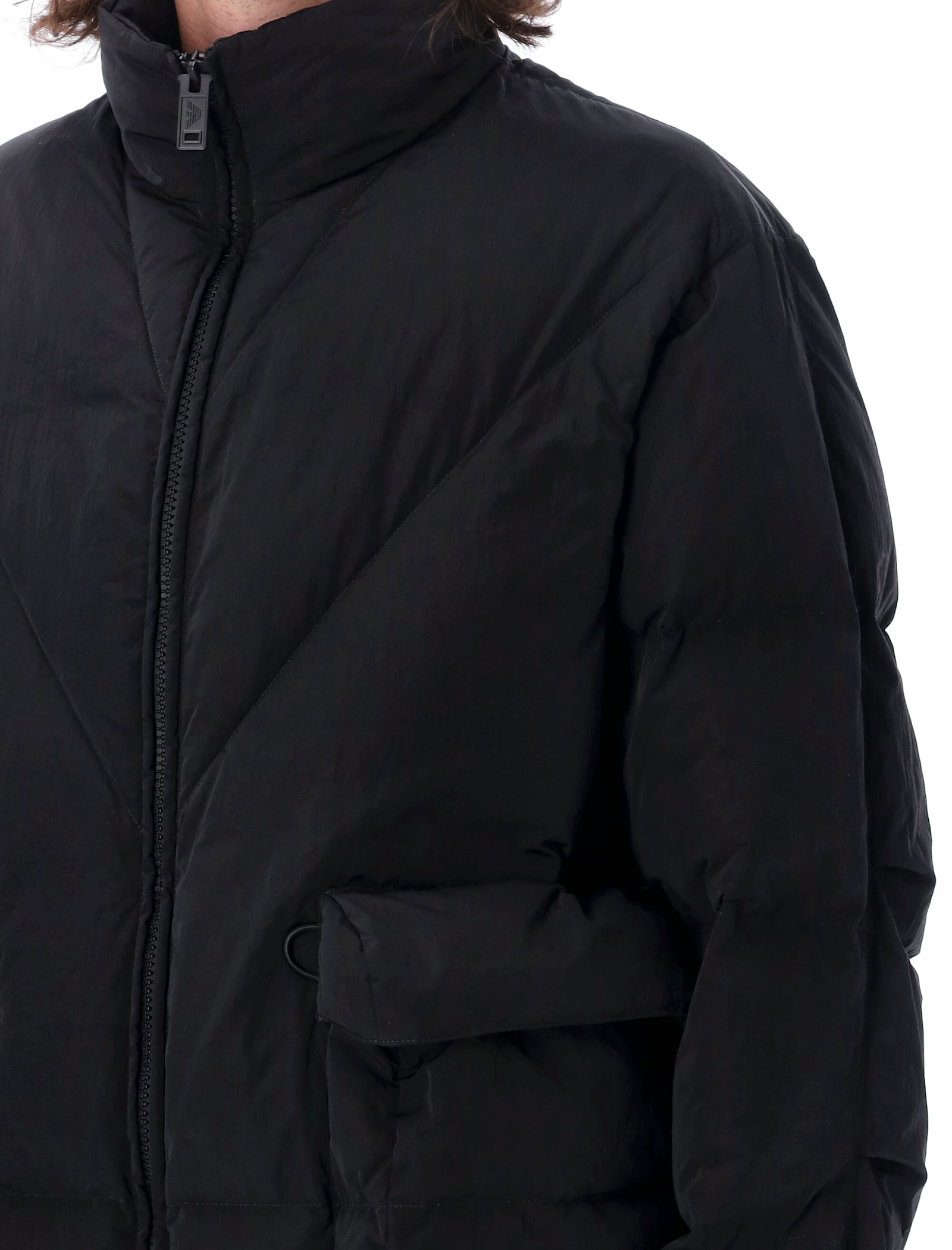 Shop Emporio Armani Down Jacket In 0999