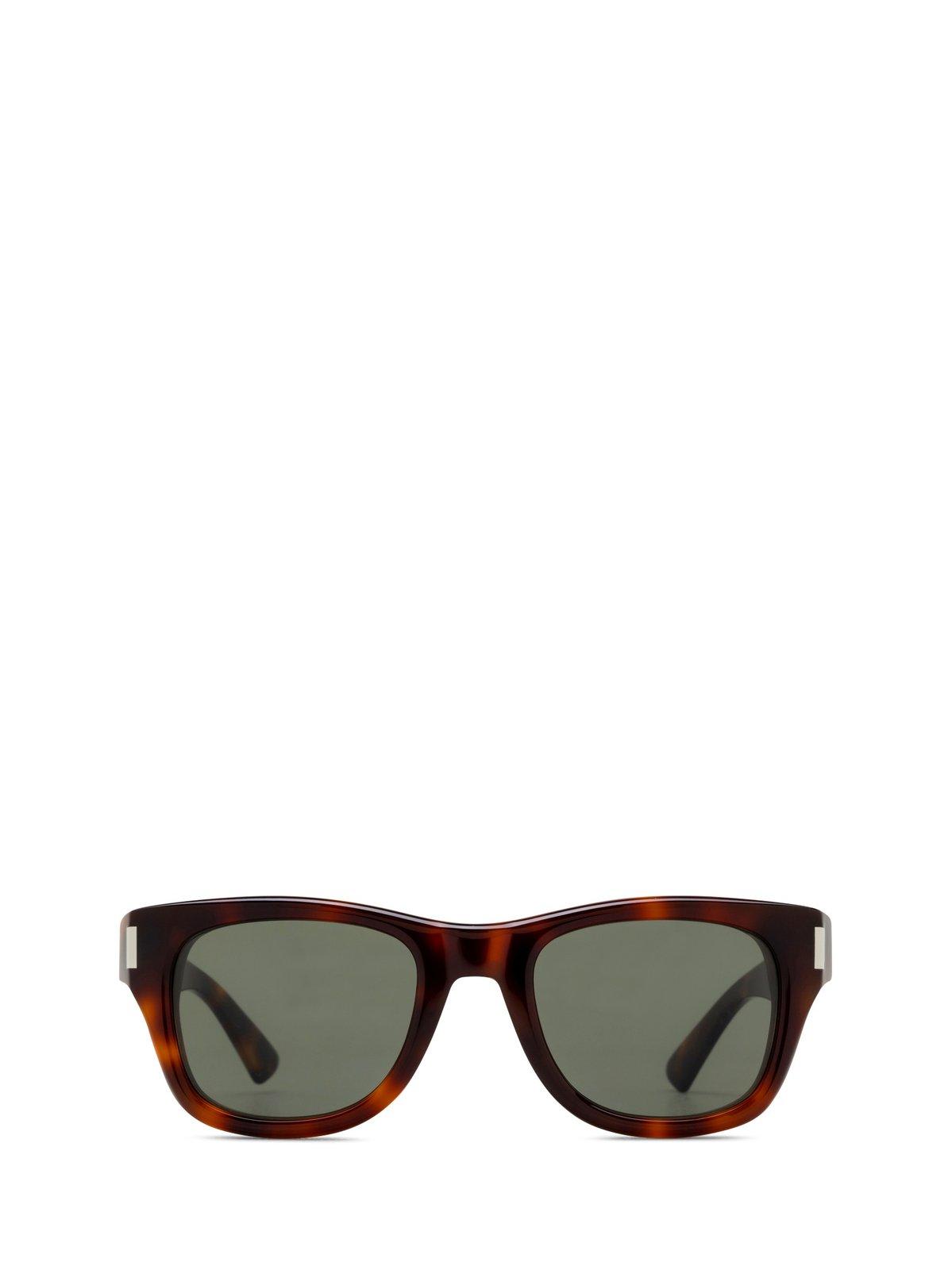 Saint Laurent Oval-frame Sunglasses In 005