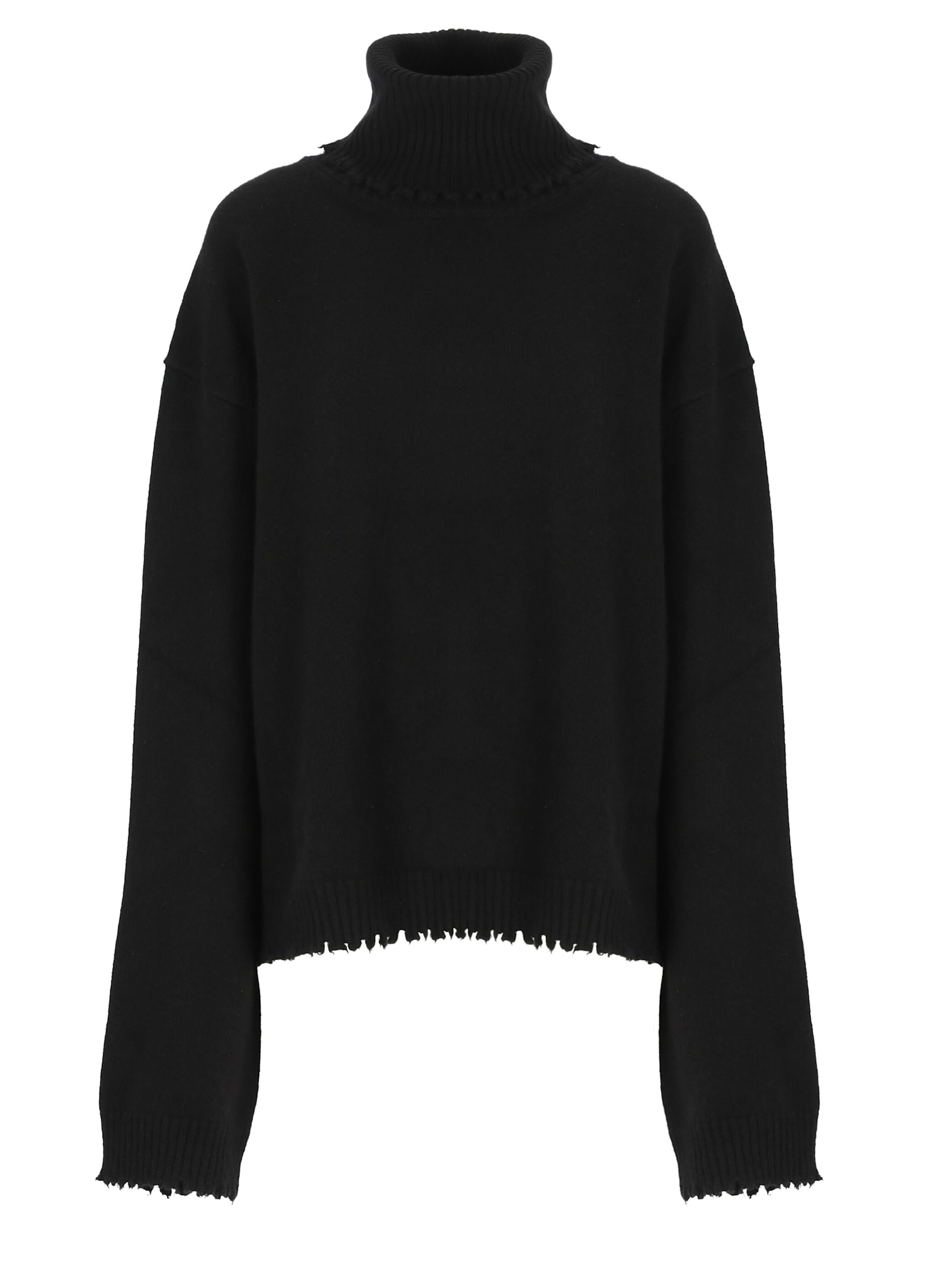 Shop Uma Wang Cashmere Sweater In Black