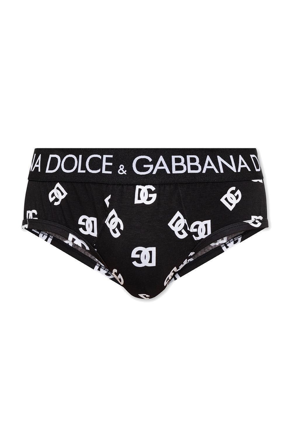 Dolce & Gabbana Allover Dg Brando Briefs