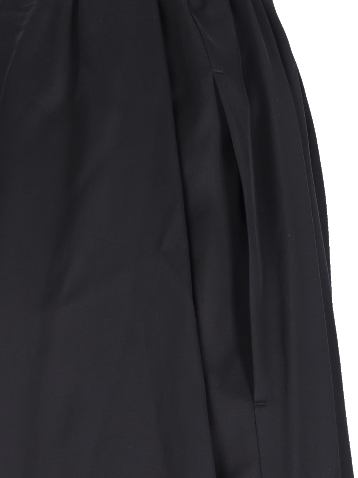 Shop Mm6 Maison Margiela Wide Pants In Black