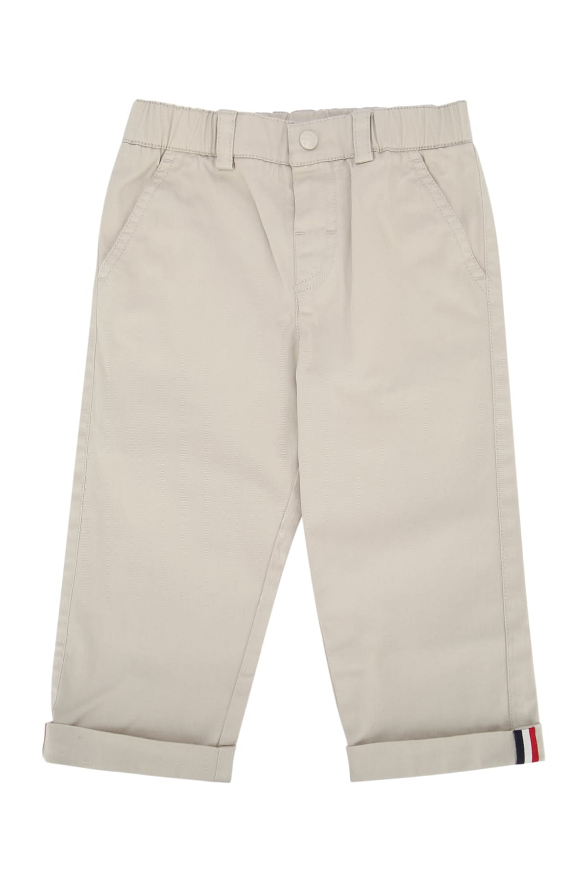 Moncler Baby Trousers In Neutral