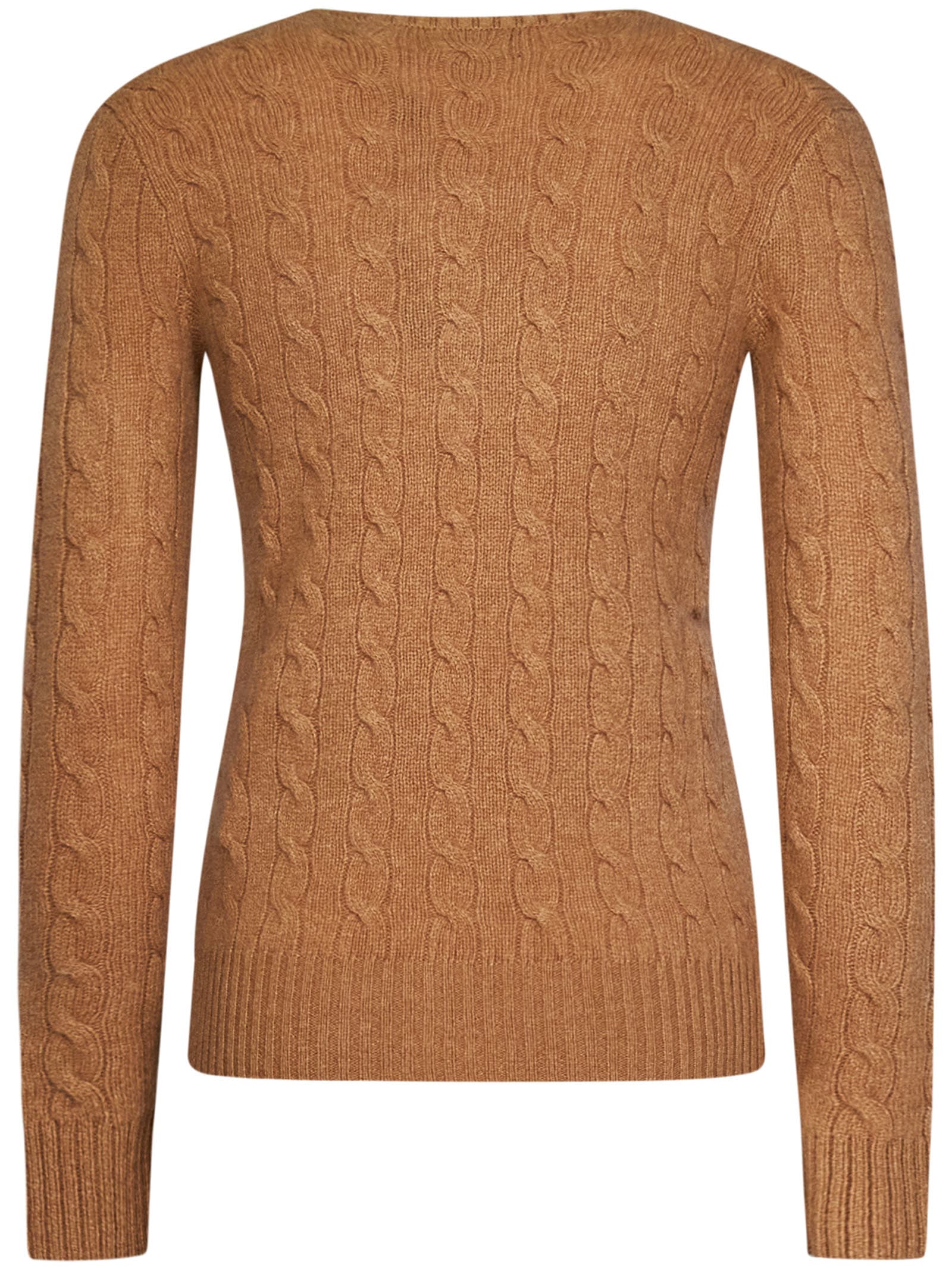 Shop Polo Ralph Lauren Sweater In Brown